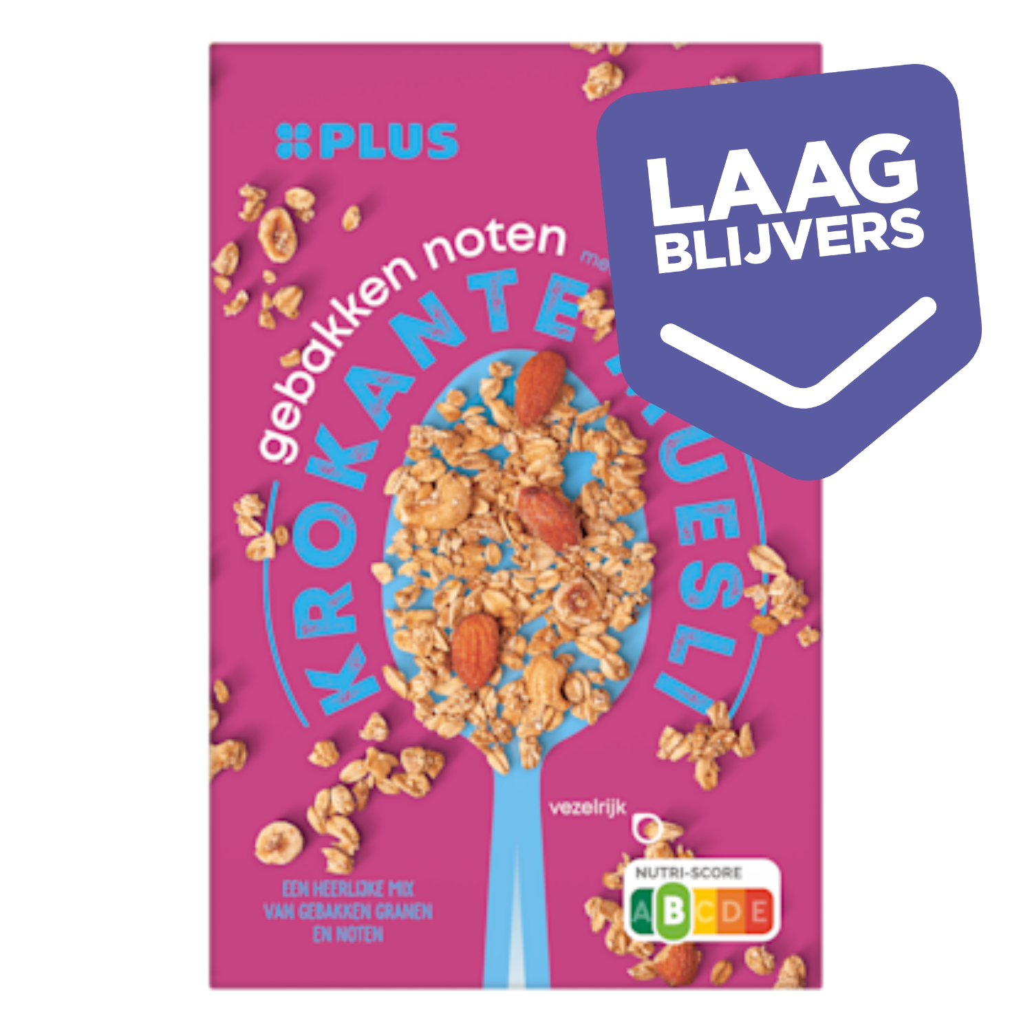 PLUS Krokante muesli gebakken noten