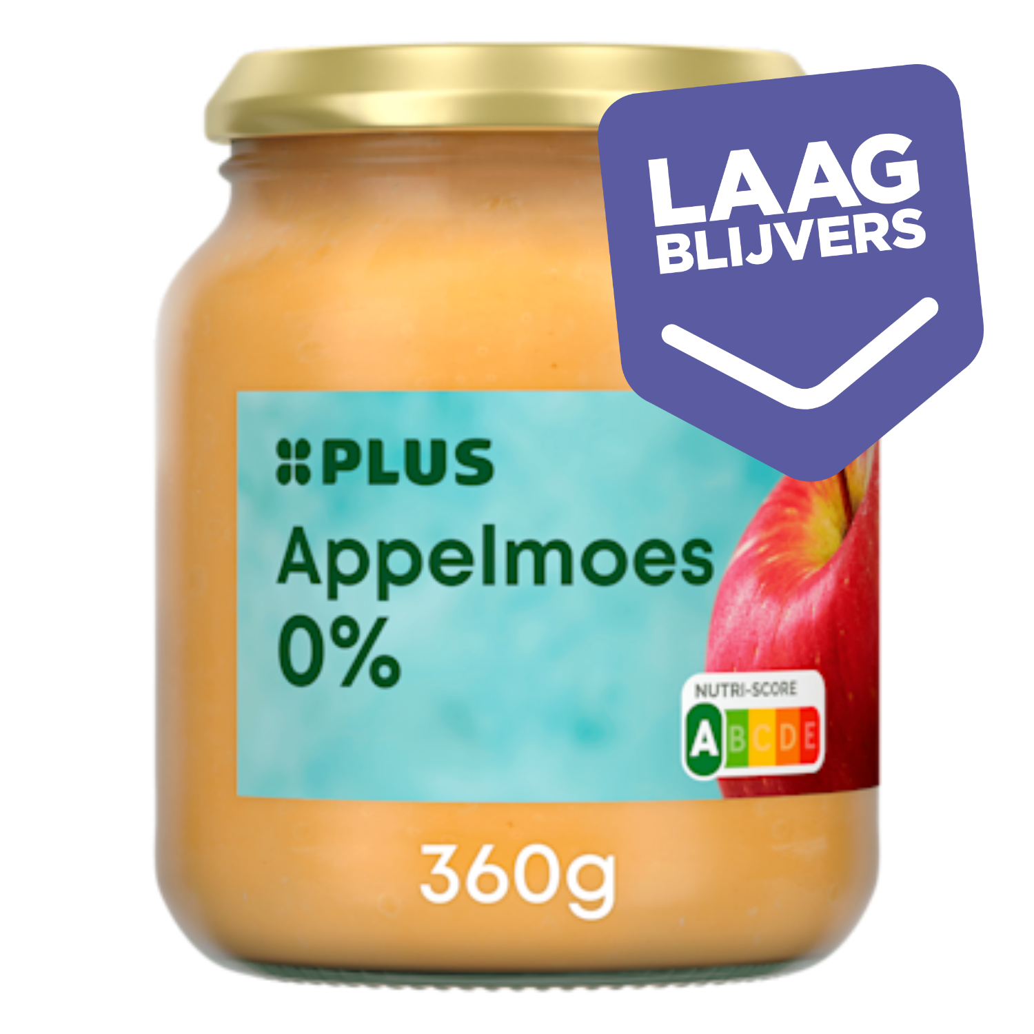 PLUS Appelmoes 0%