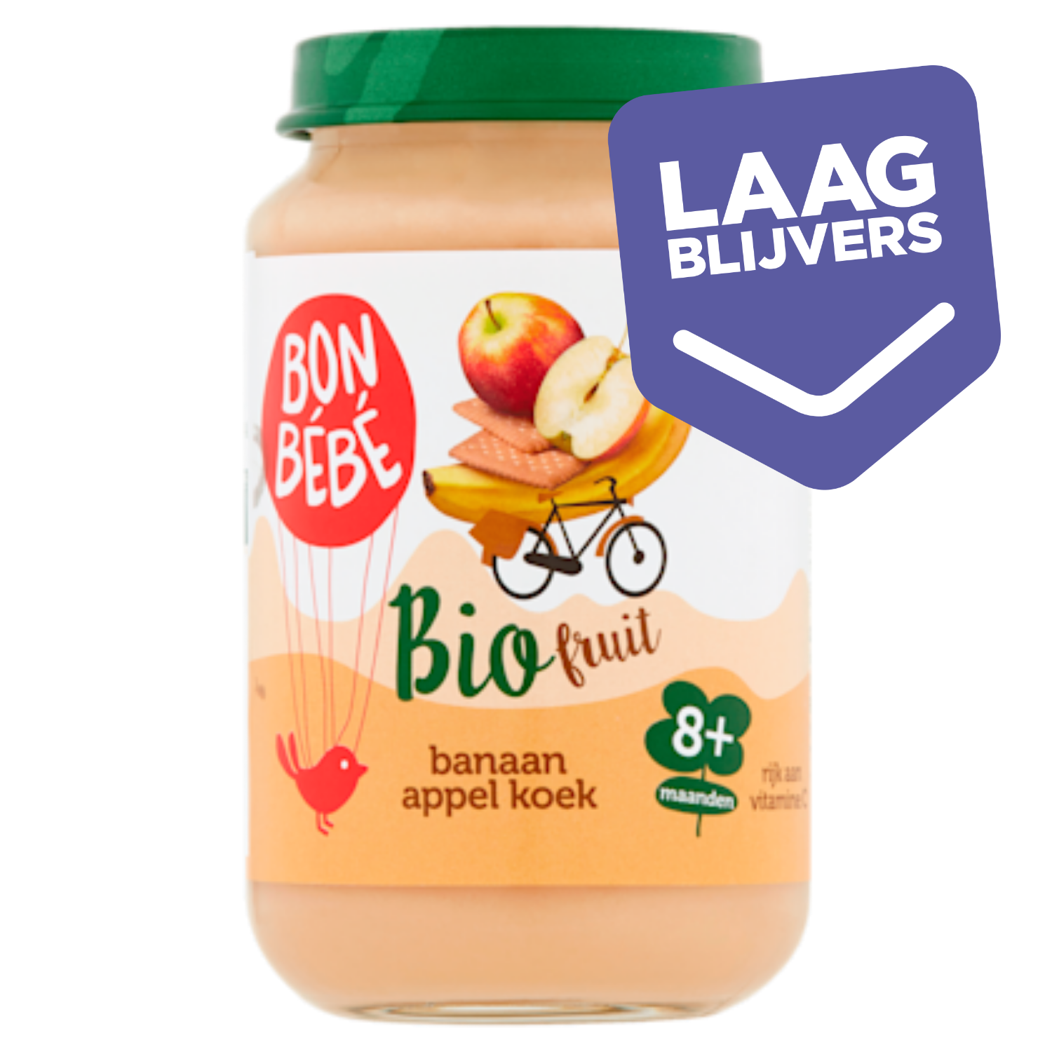 Bonbebe Bio 8mF0804 banaan appel koek