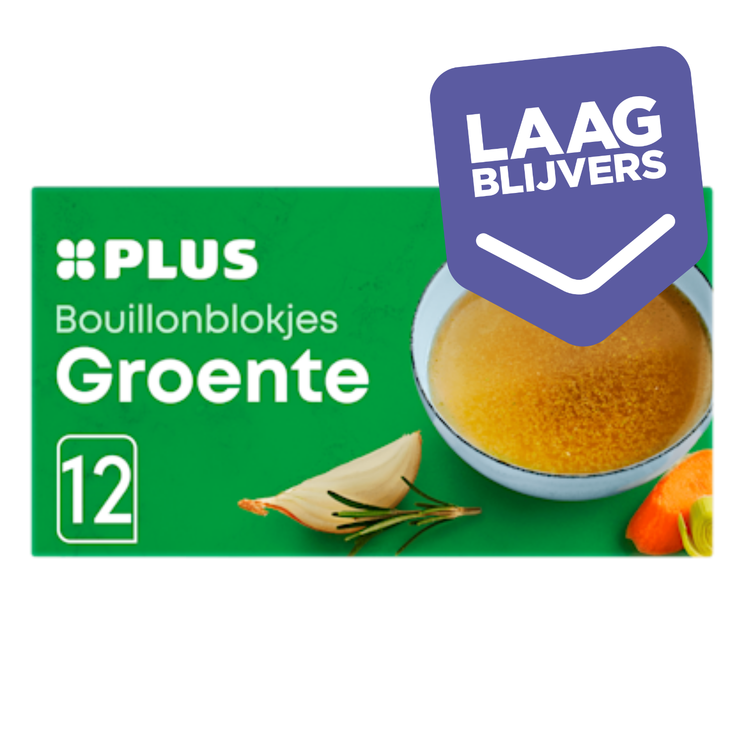 PLUS Bouillonblokjes groenten