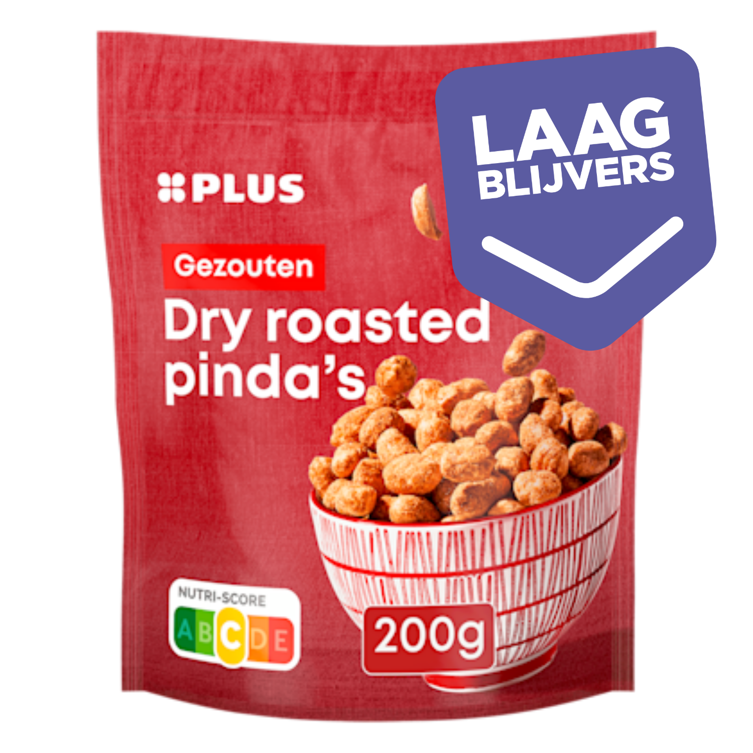 PLUS Dry roasted pinda's