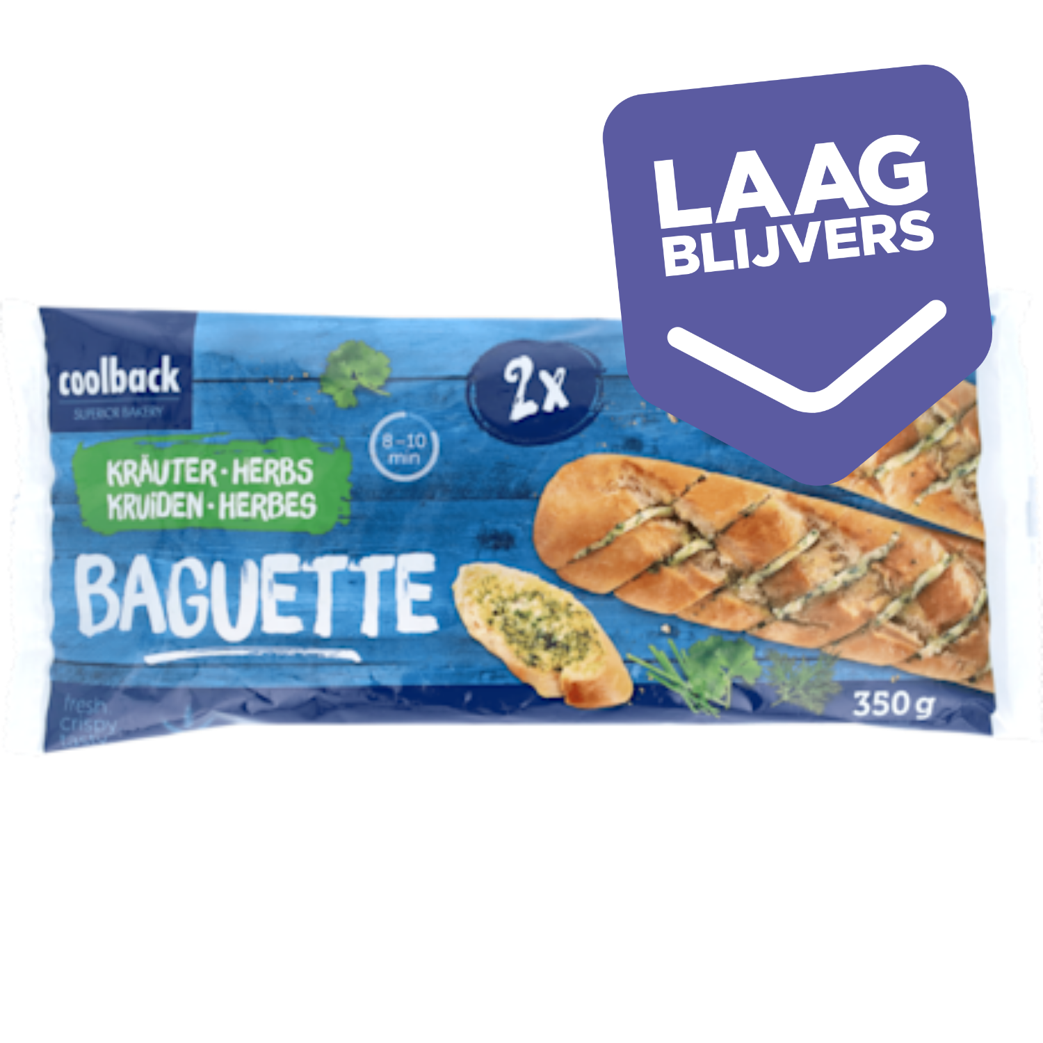 Coolback Duo baguette kruidenboter