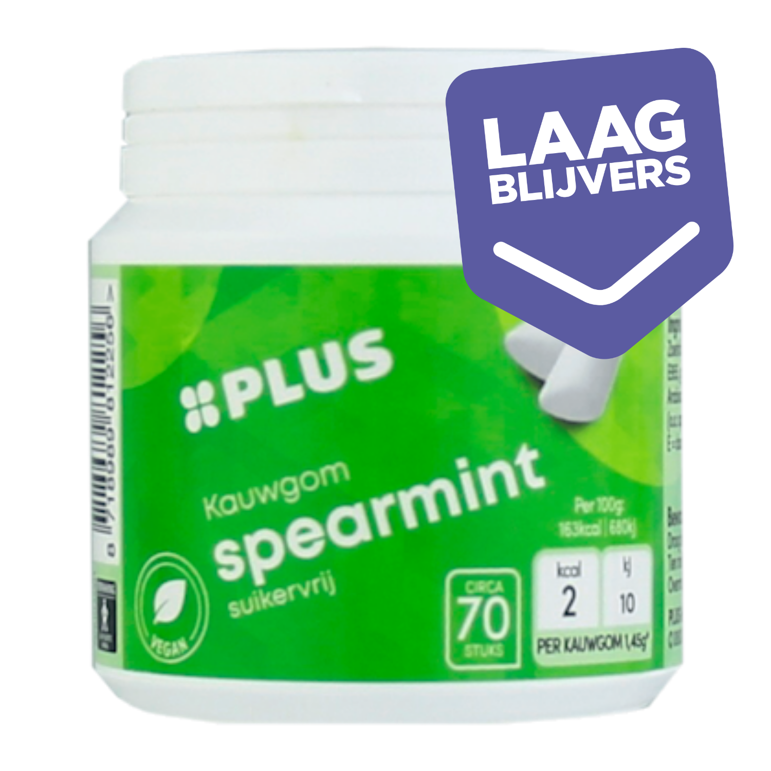 PLUS Kauwgom Spearmint