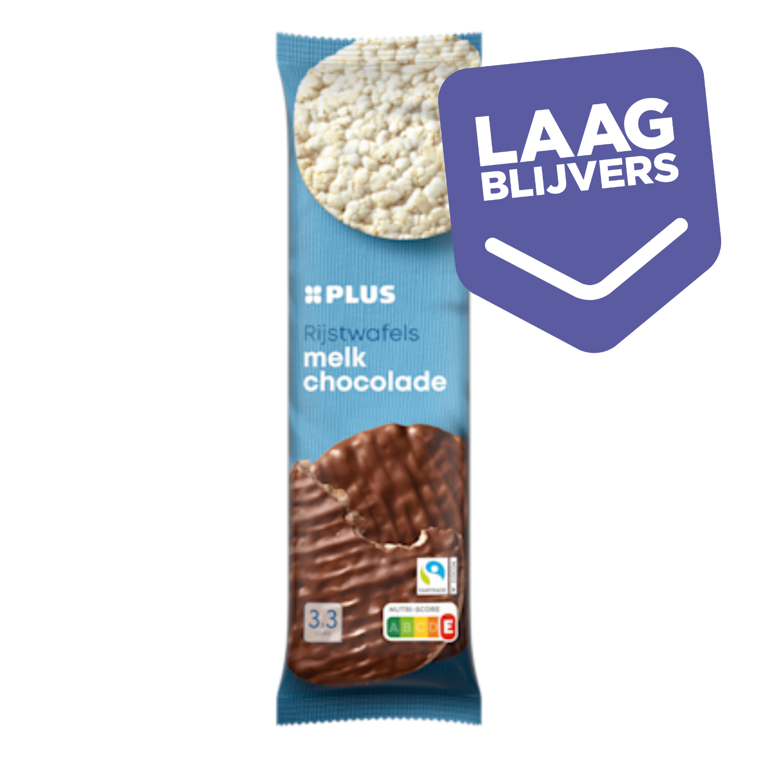 PLUS Rijstwafels choco