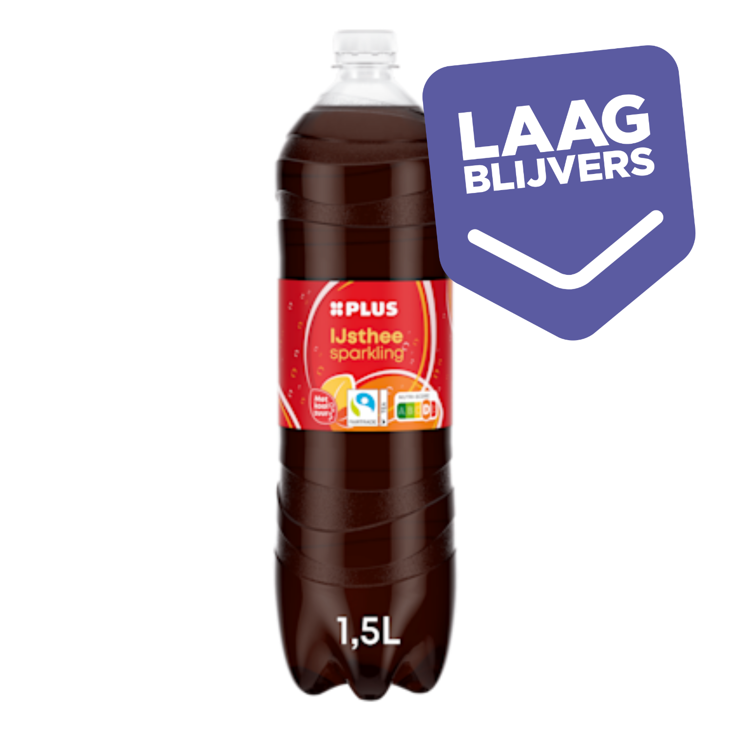 PLUS IJsthee sparkling Fairtrade