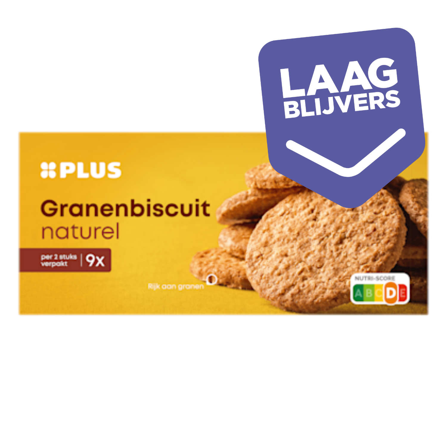 PLUS Granenbiscuit Naturel