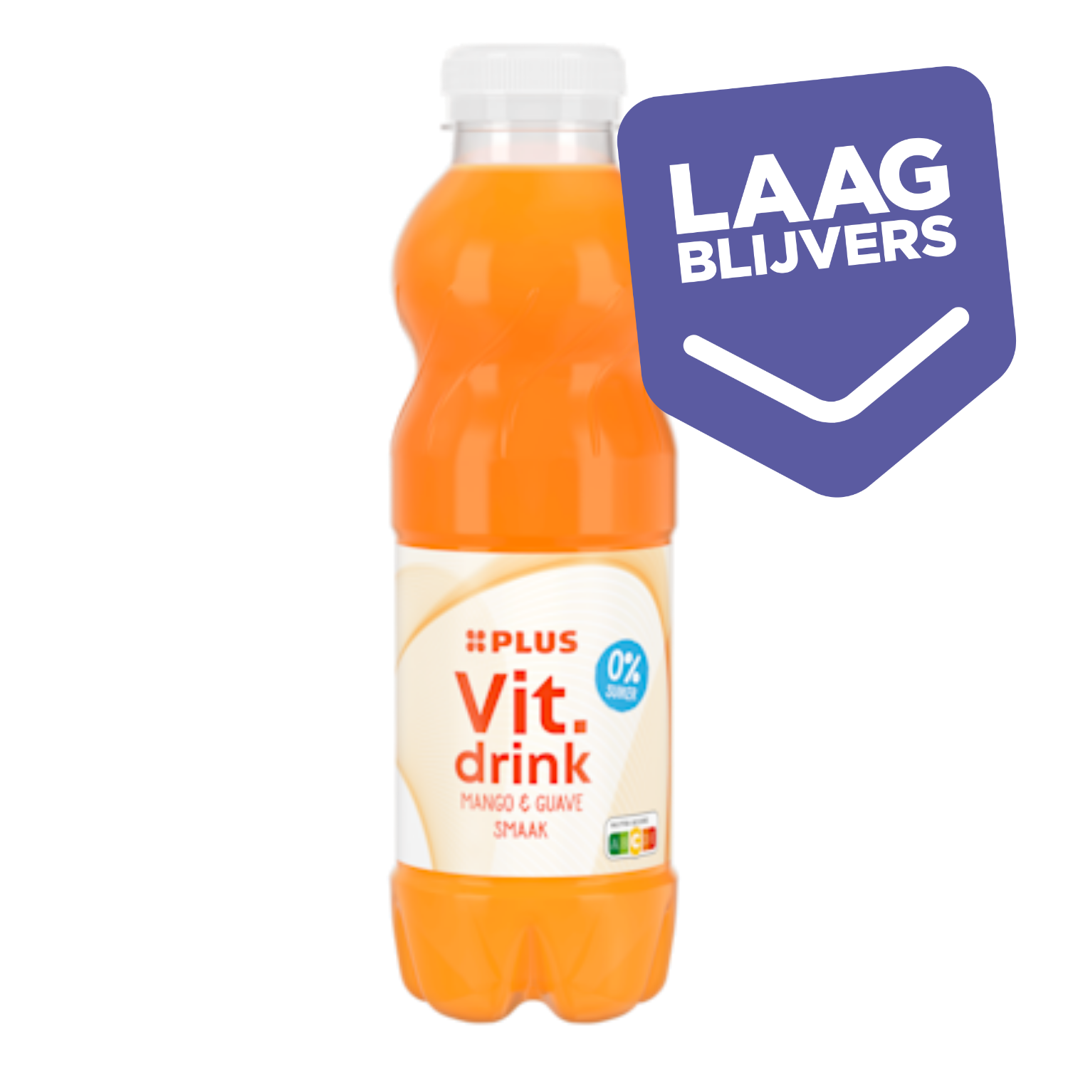 PLUS Vitamin drink mango & guave 0%