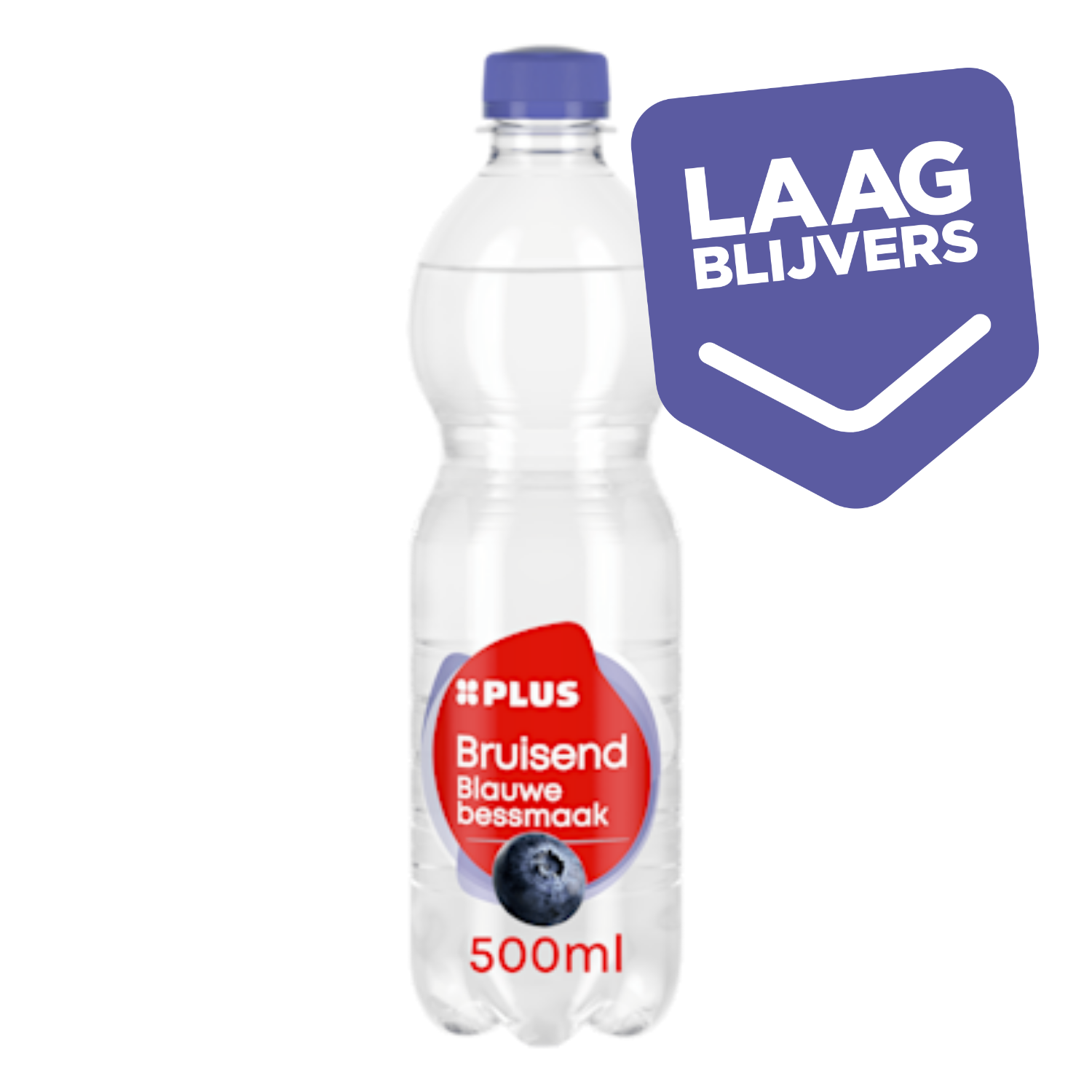 PLUS Bruisend water bosbes