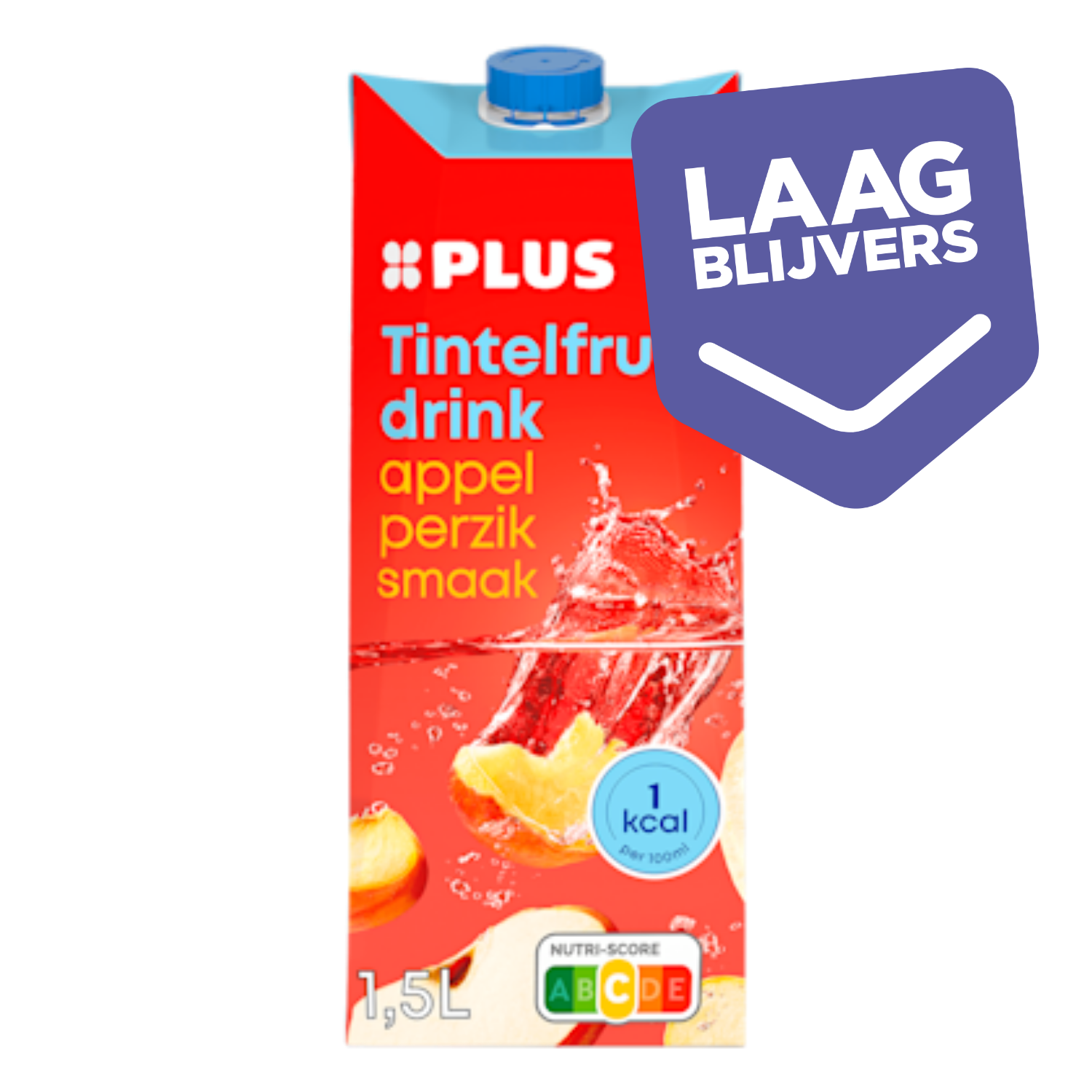 PLUS Tintelfruit 1kcal appel perzik