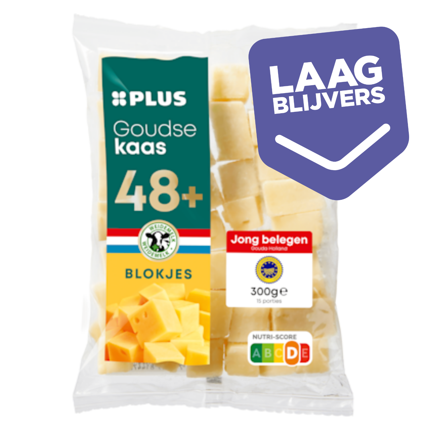PLUS Goudse Jong Belegen 48+ blokjes