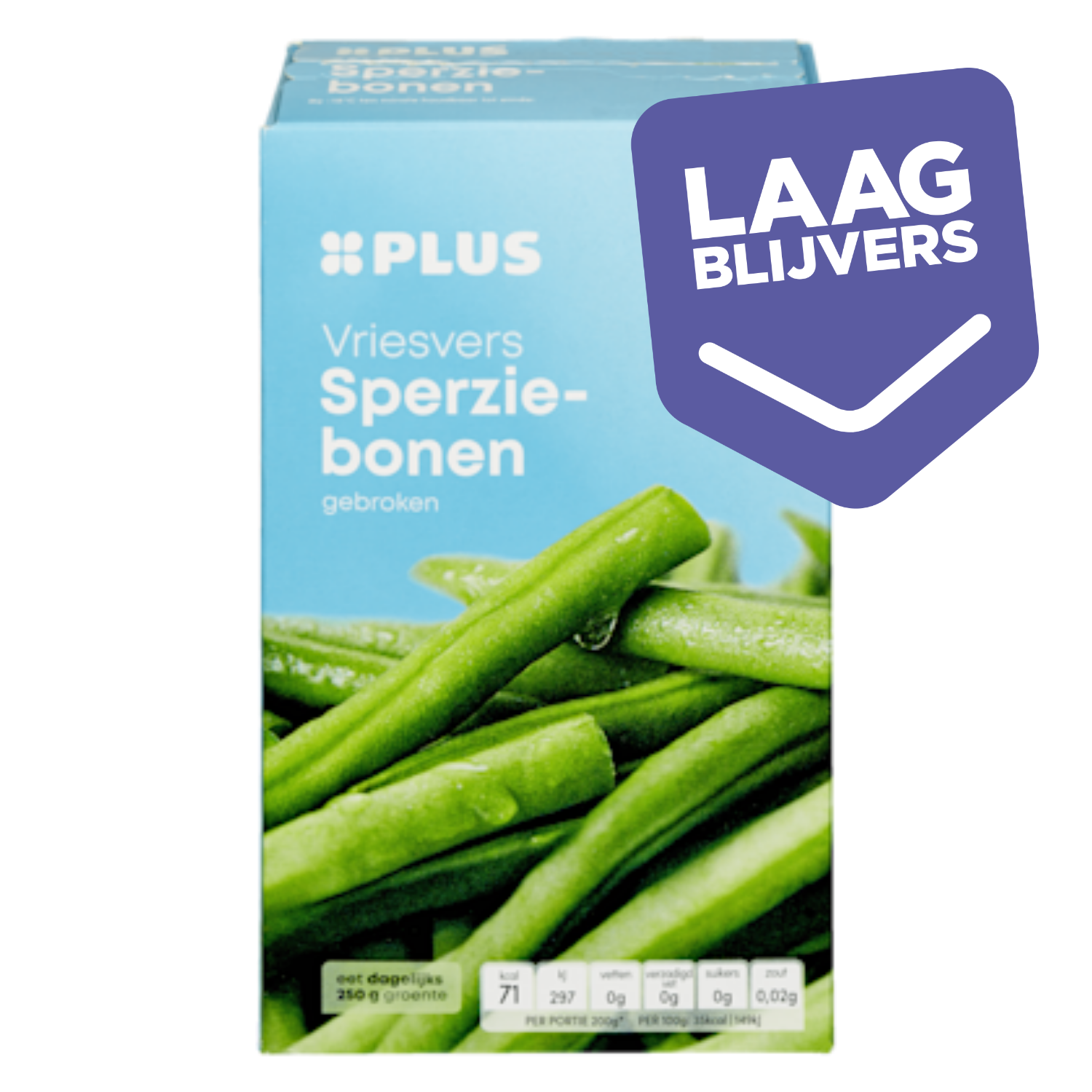 PLUS Sperziebonen gebroken