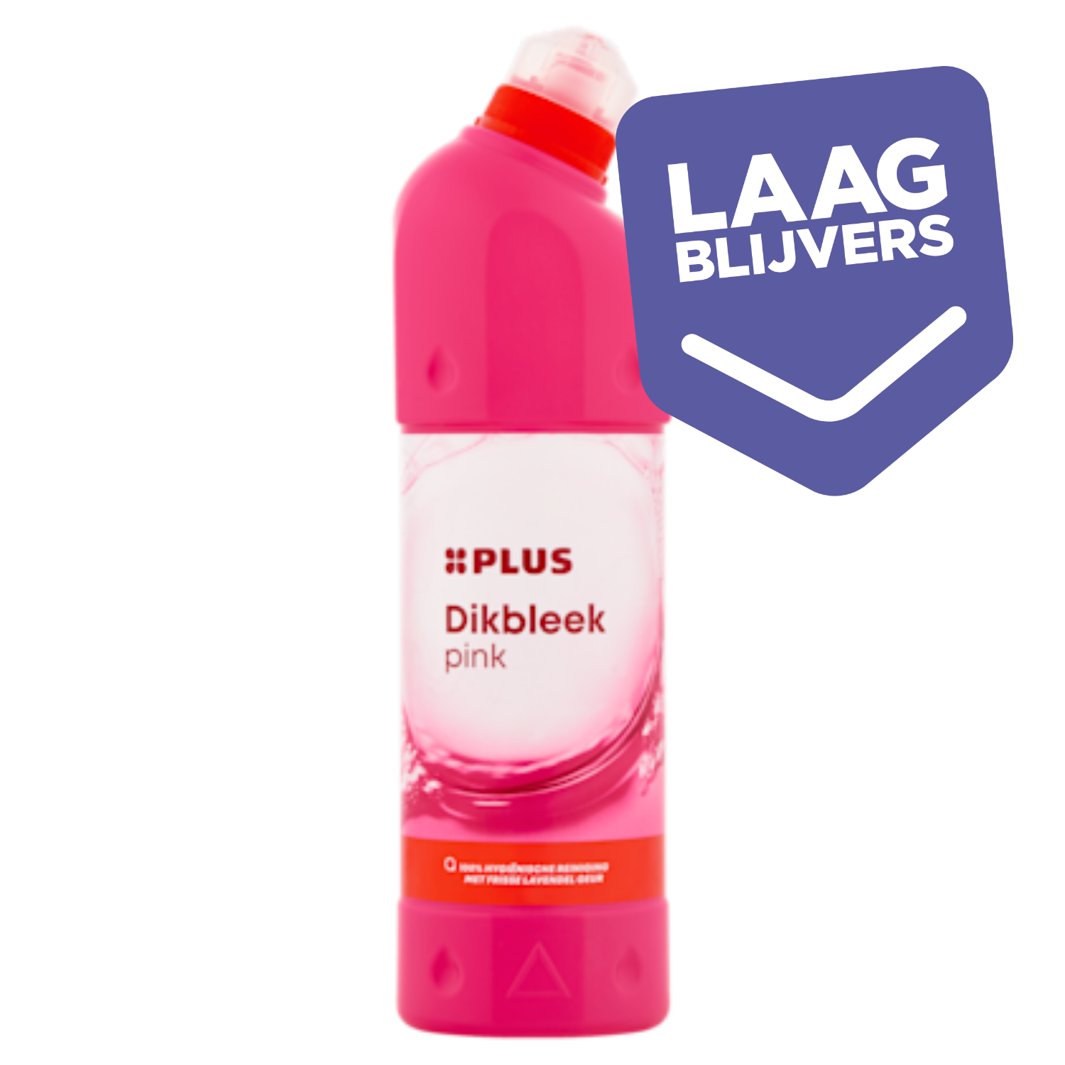 PLUS Dikbleek pink