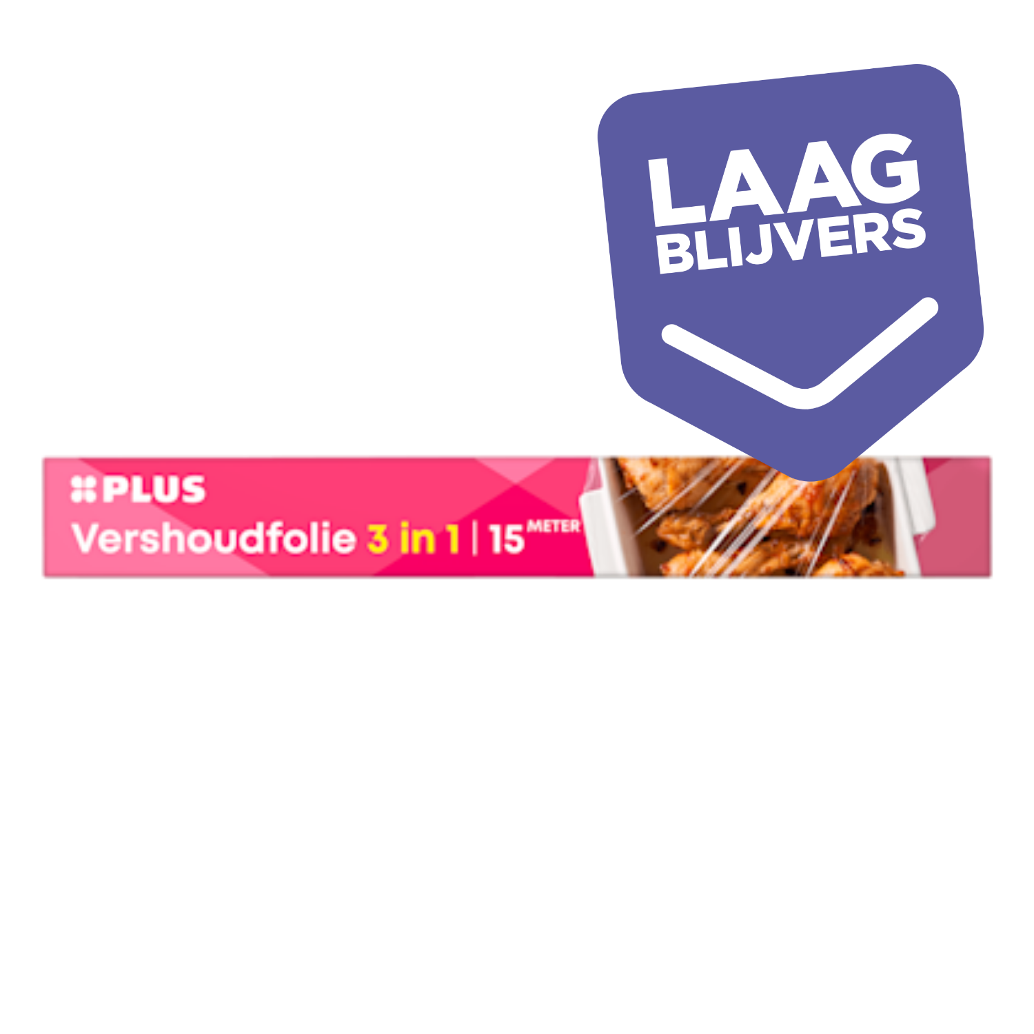 PLUS Vershoudfolie extra sterk 15m