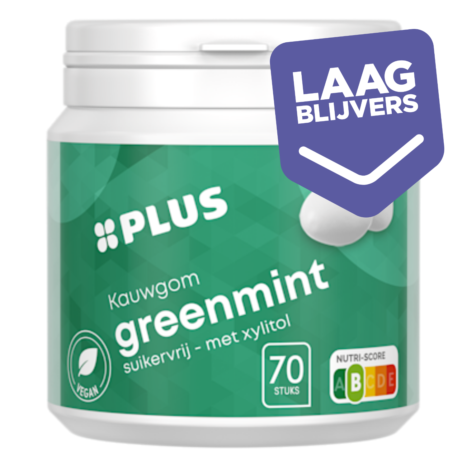 PLUS Kauwgom greenmint