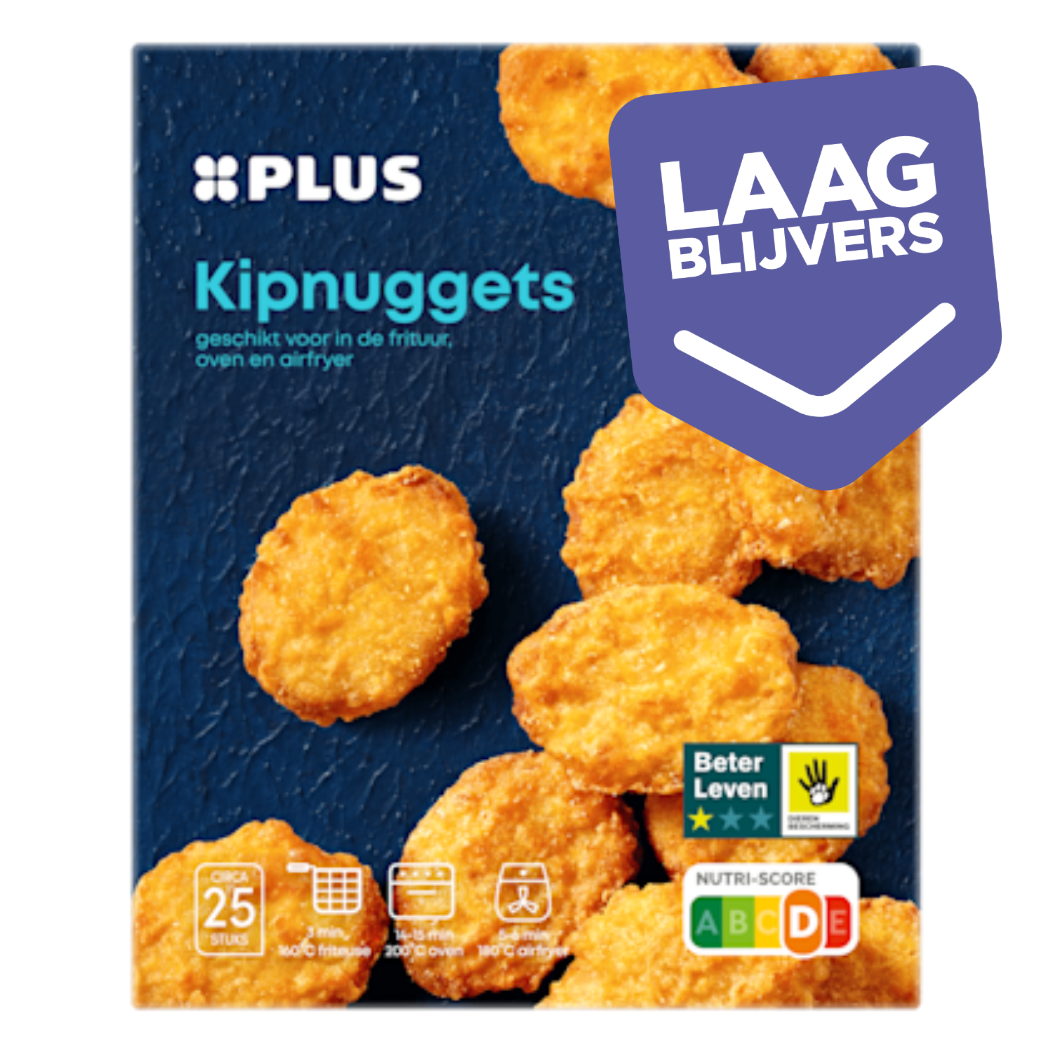 PLUS Kipnuggets 1*BLK