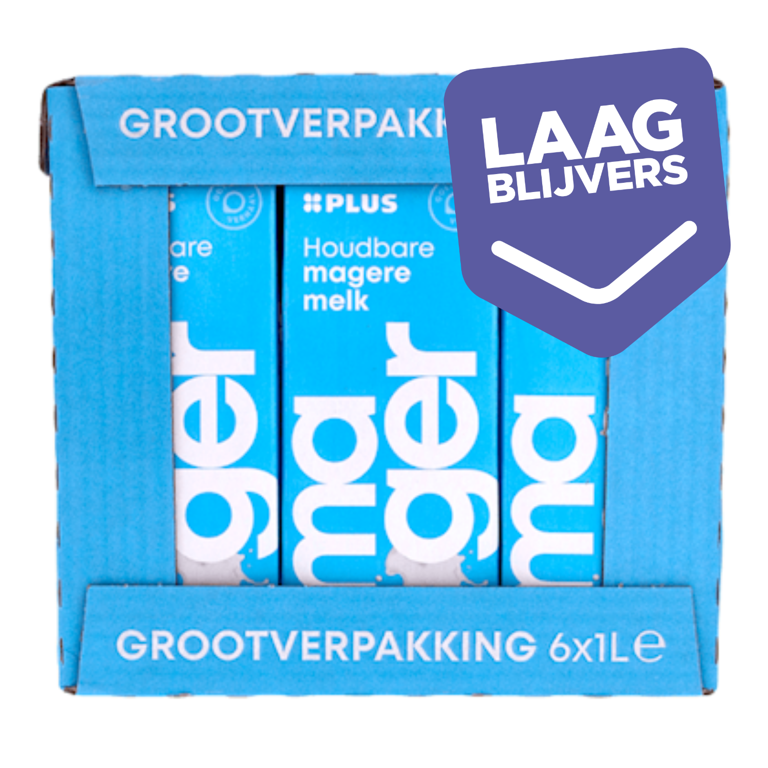 PLUS Houdbare magere melk