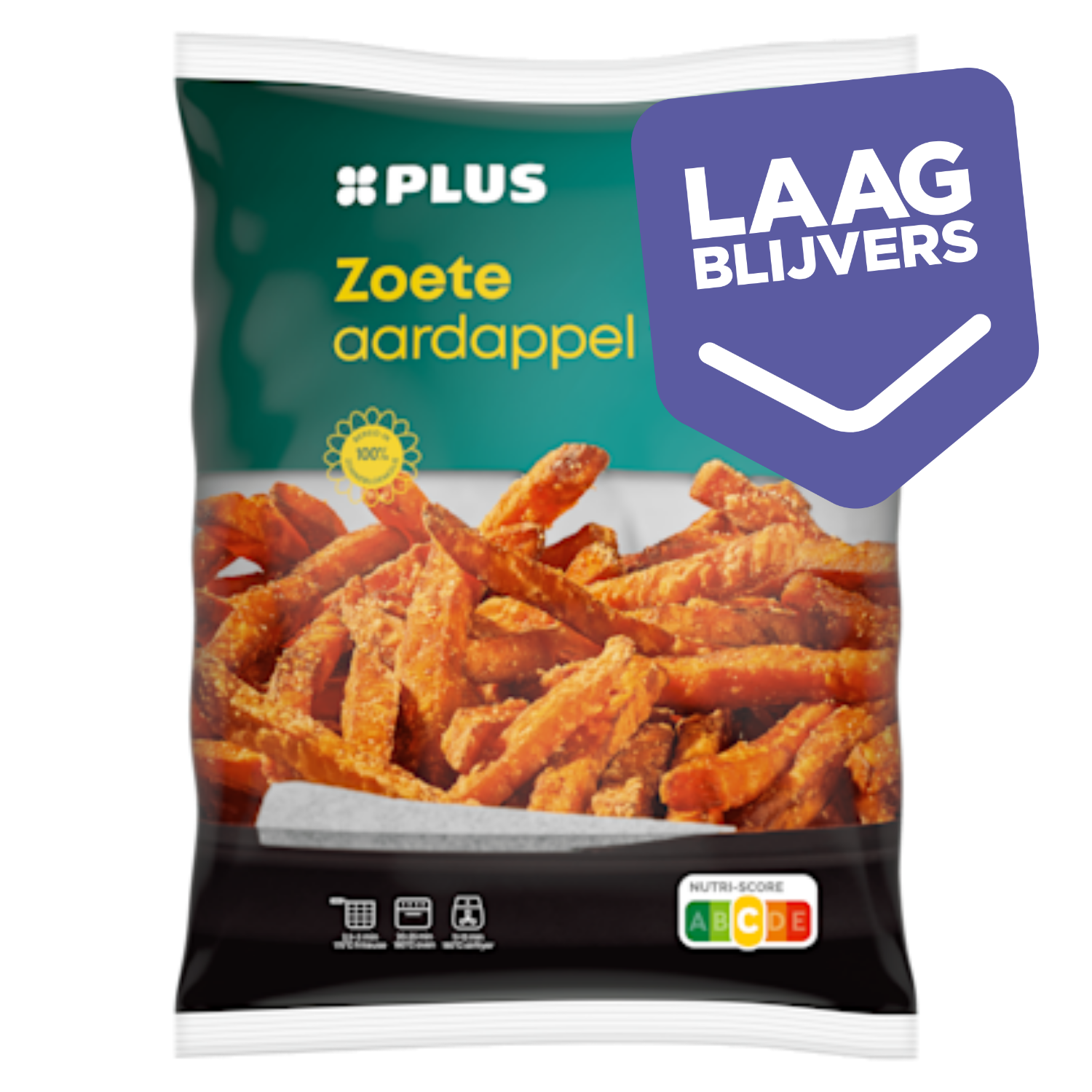 PLUS Zoete aardappelfriet
