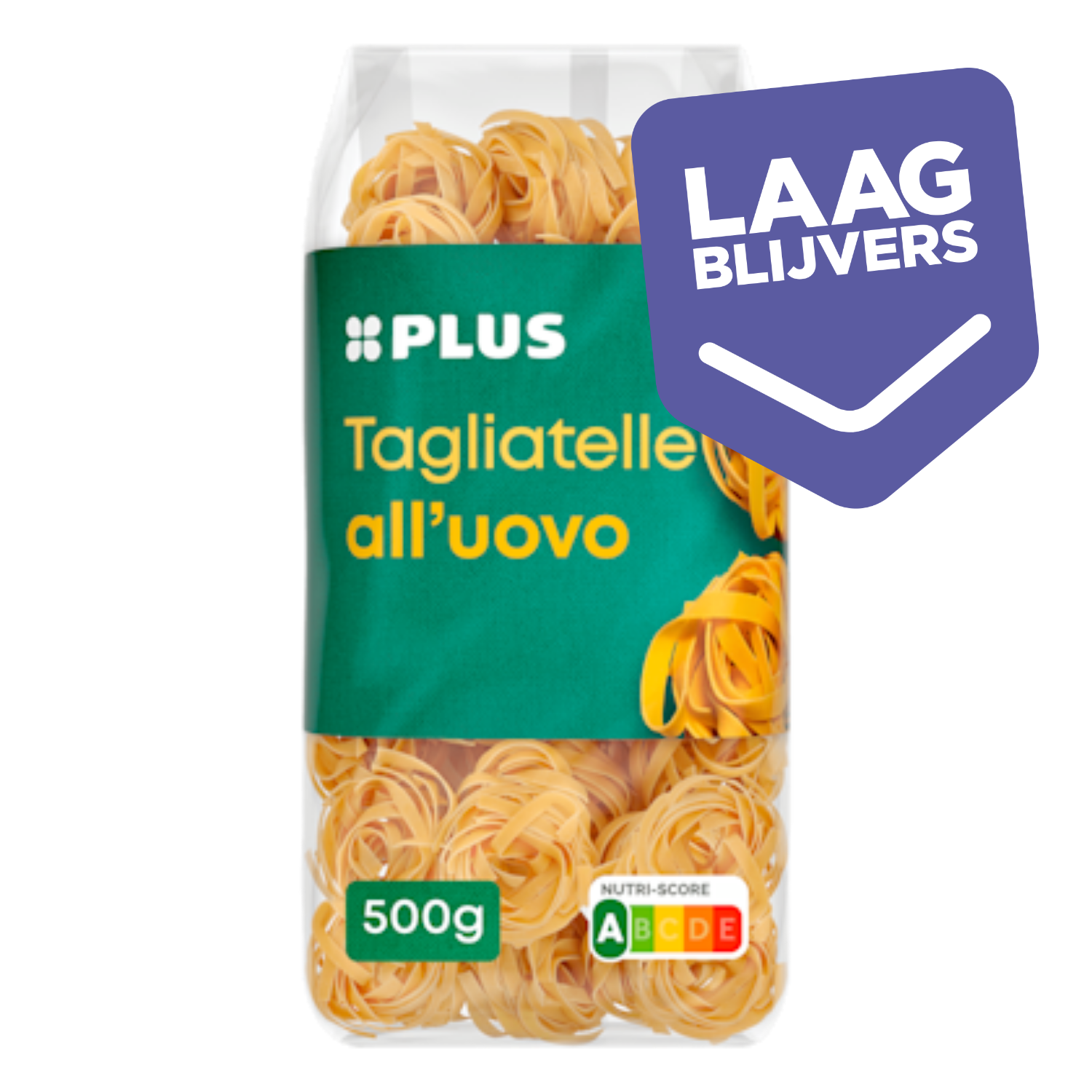 PLUS Tagliatelle met ei