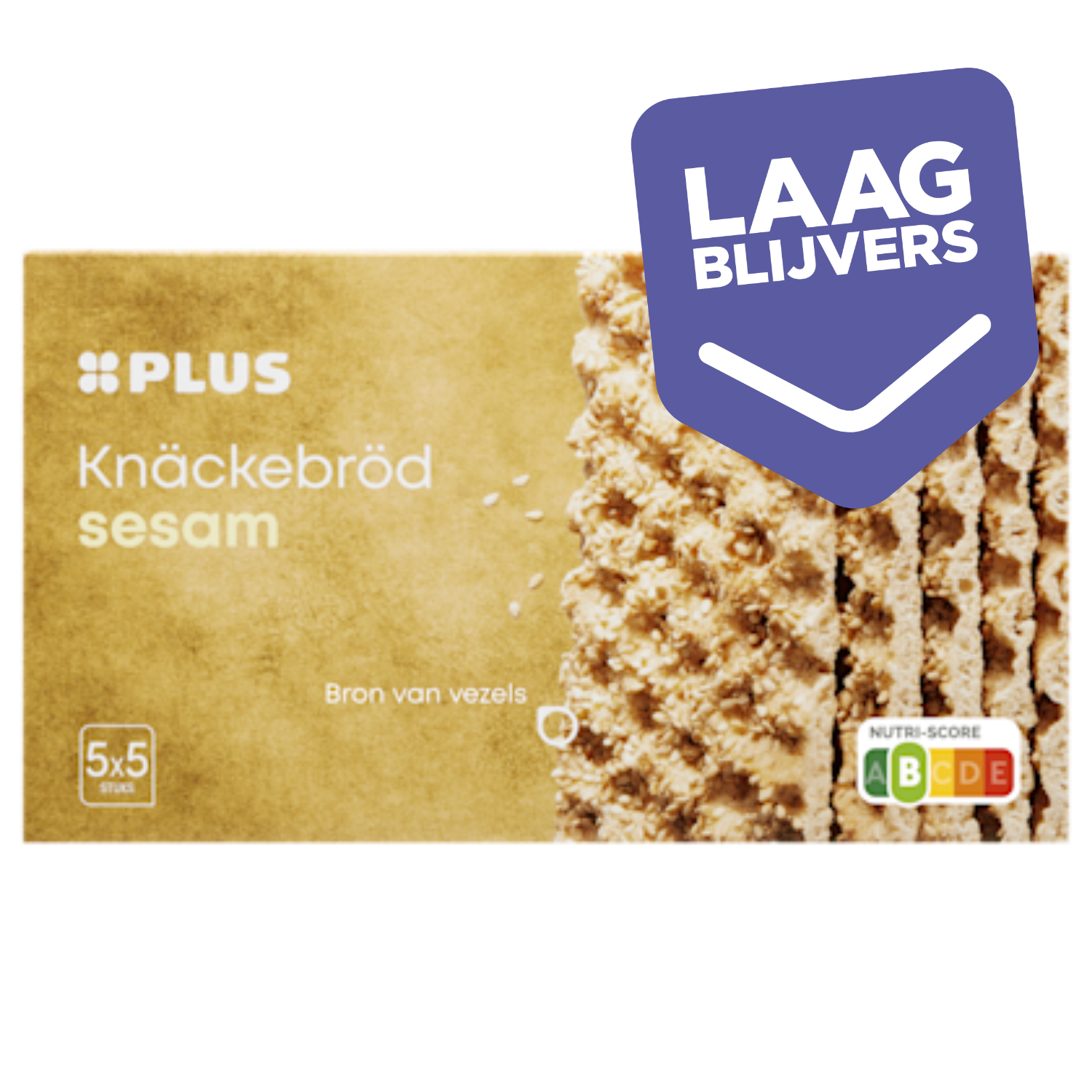 PLUS Knackebrod sesam