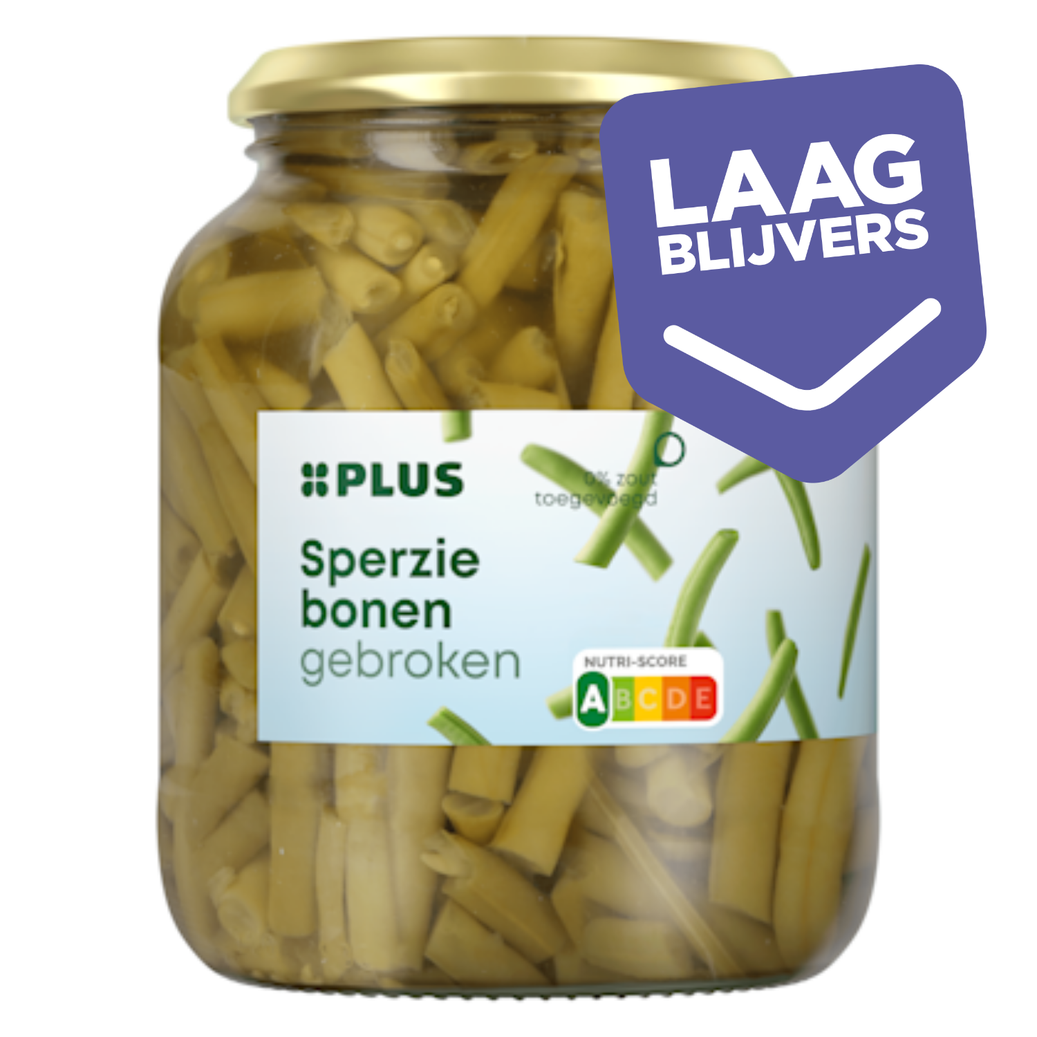 PLUS Sperziebonen gebroken