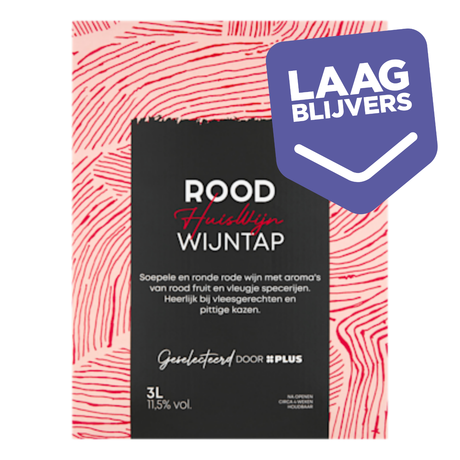 PLUS Huiswijn Rood wijntap
