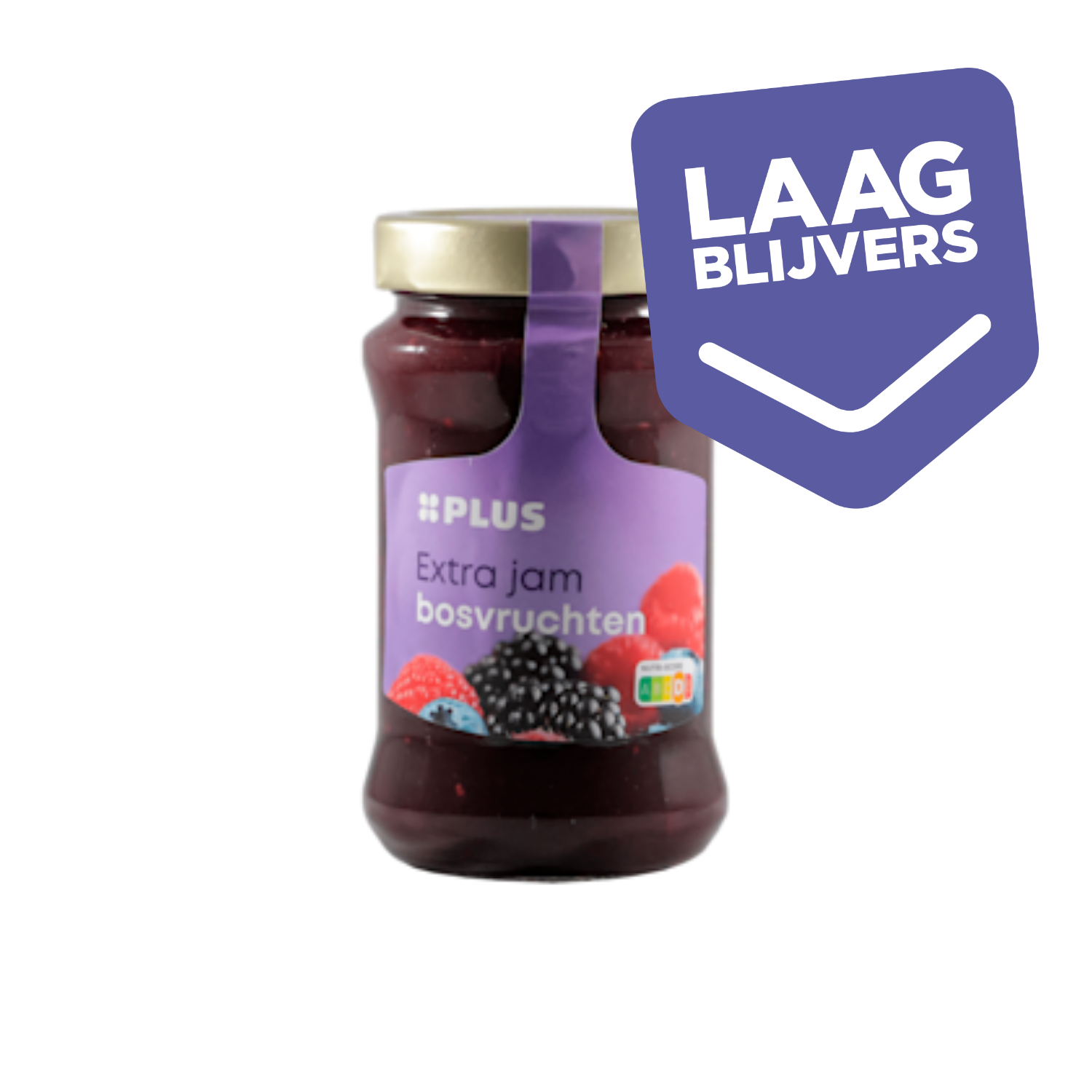 PLUS extra jam bosvruchten