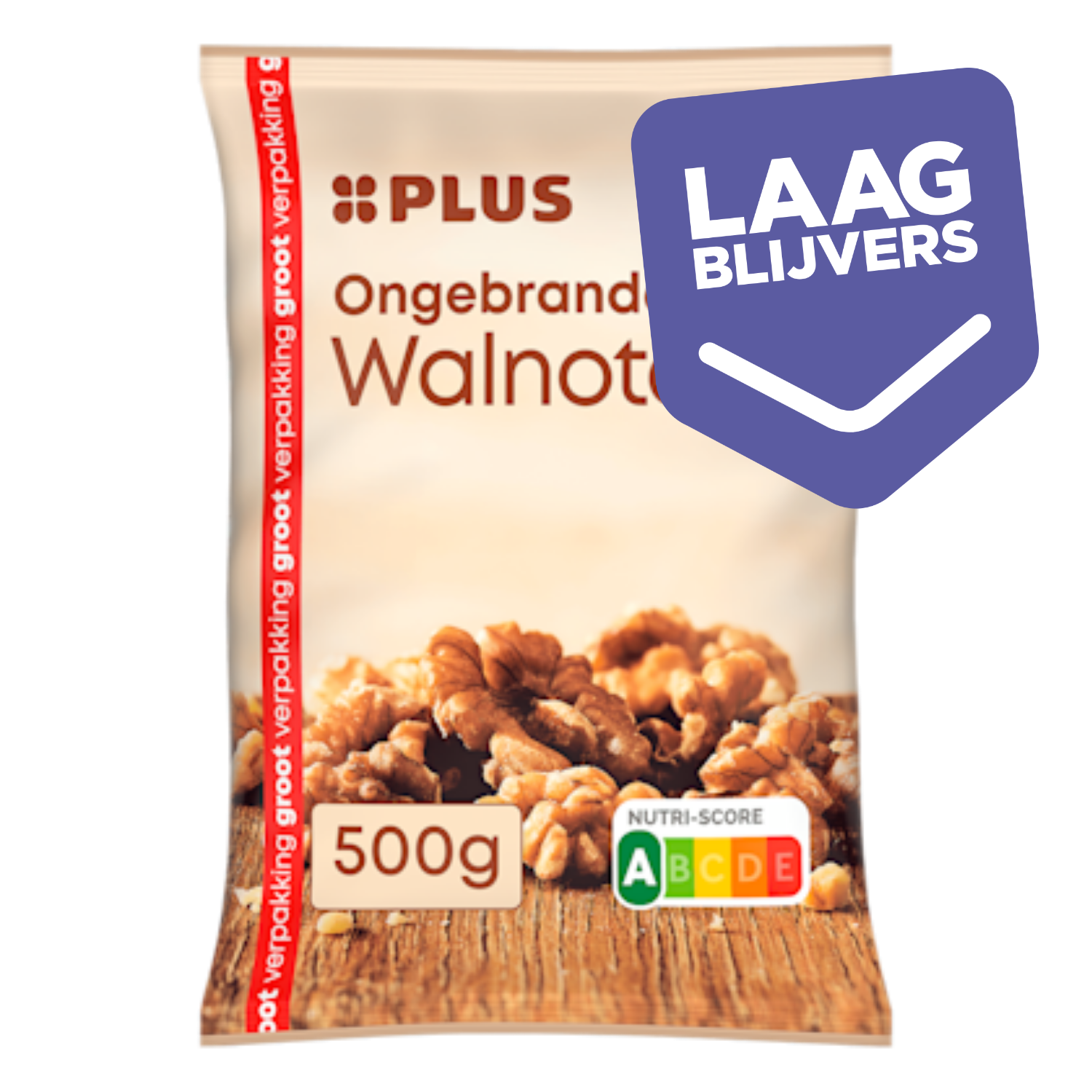 PLUS Walnoten ongebrand ongezouten