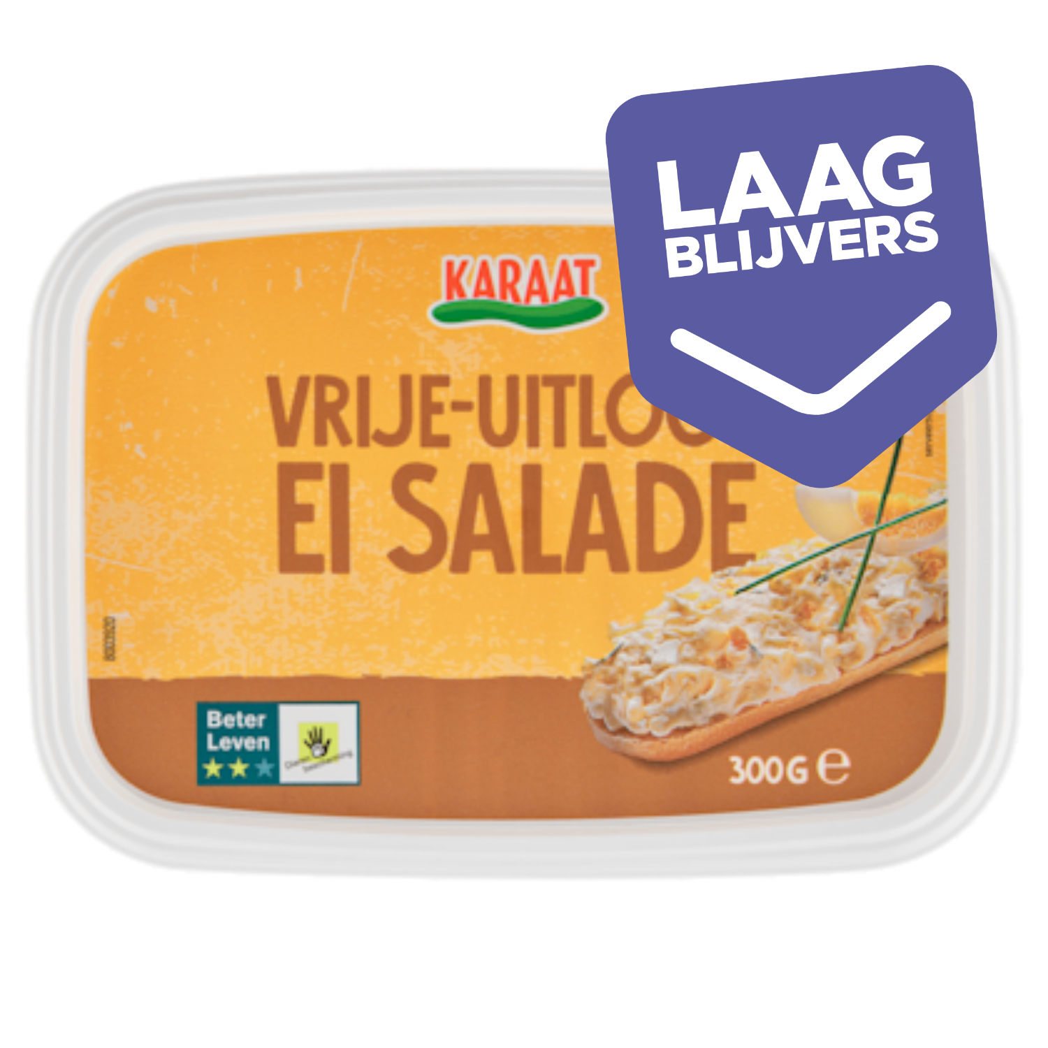 Karaat Vrije-uitloop eisalade