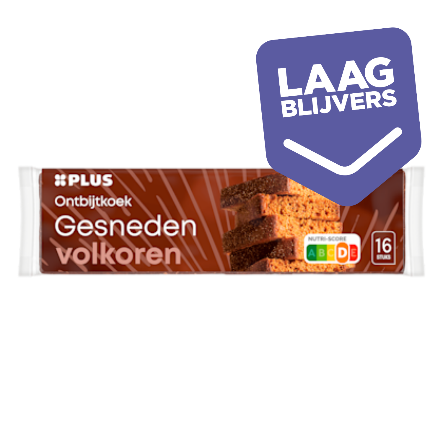 PLUS Ontbijtkoek Volkoren gesneden