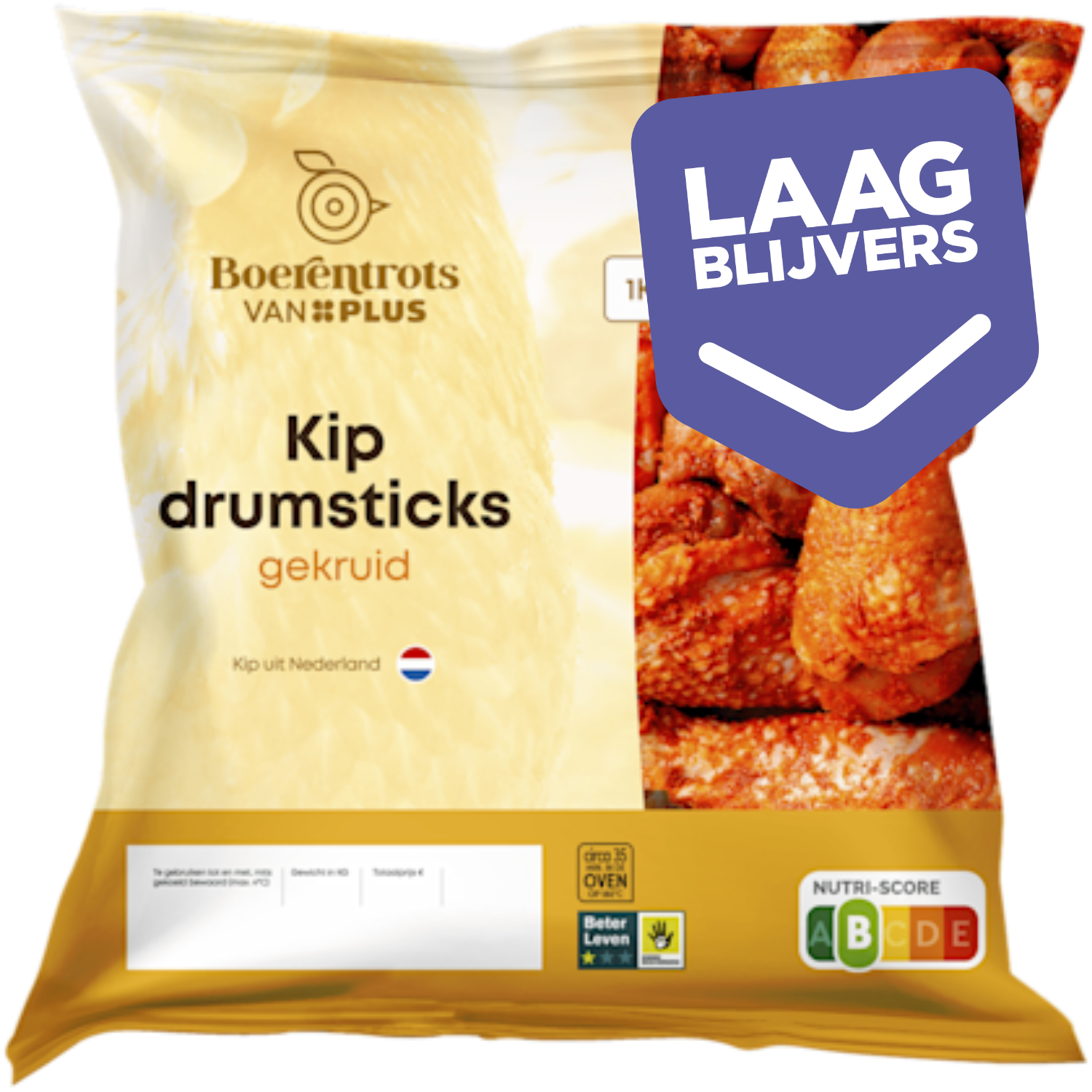PLUS Boerentrots Kipdrumsticks gekruid VDV