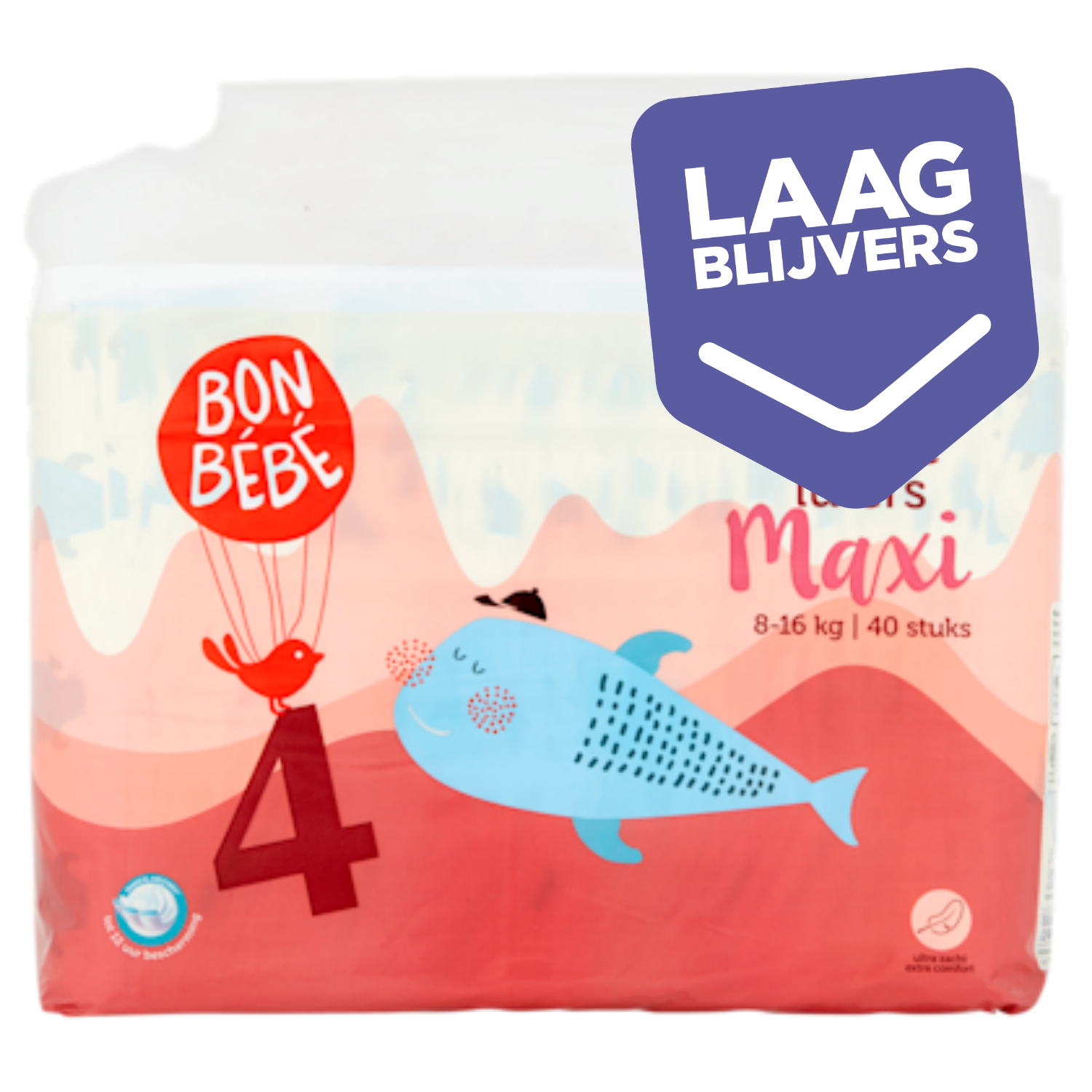 Bonbebe Luiers maat 4 maxi 8-16 kg