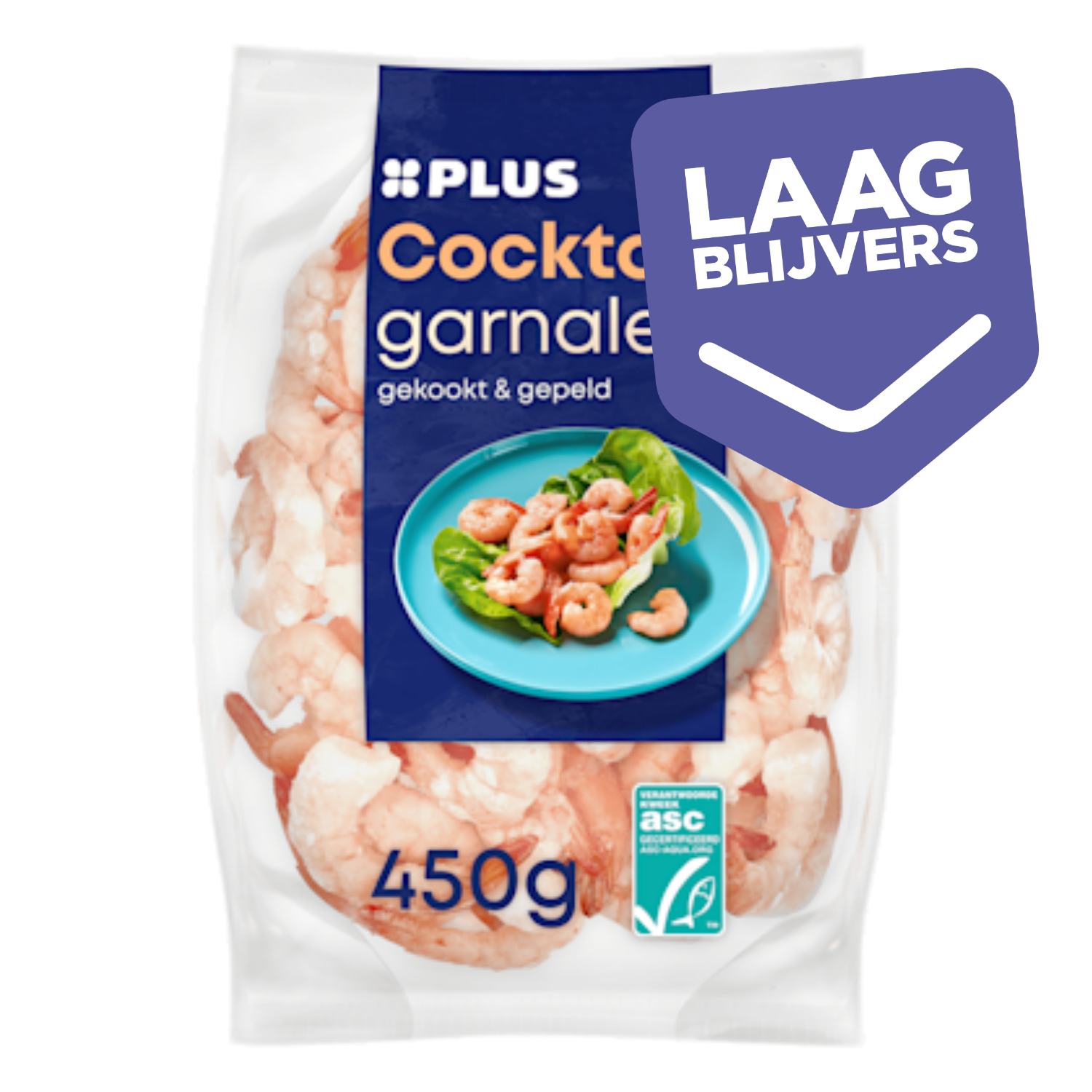 PLUS Cocktail Garnalen gekookt & gepeld