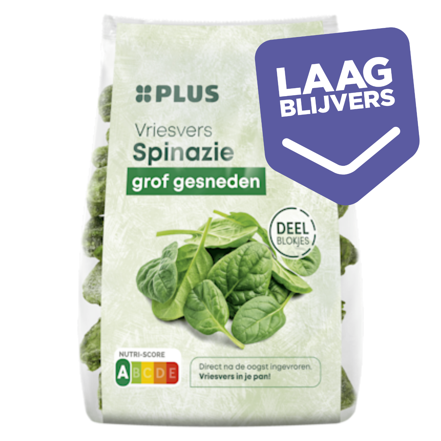 PLUS Gesneden bladspinazie