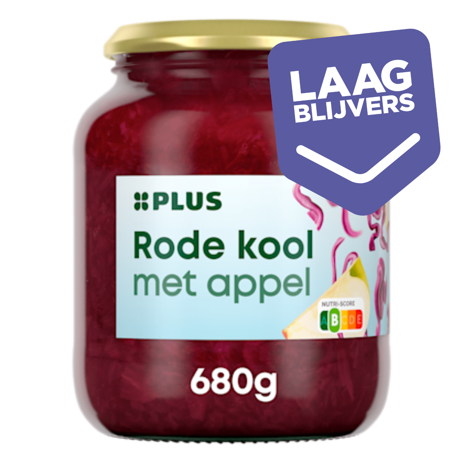 PLUS Rode kool met appel