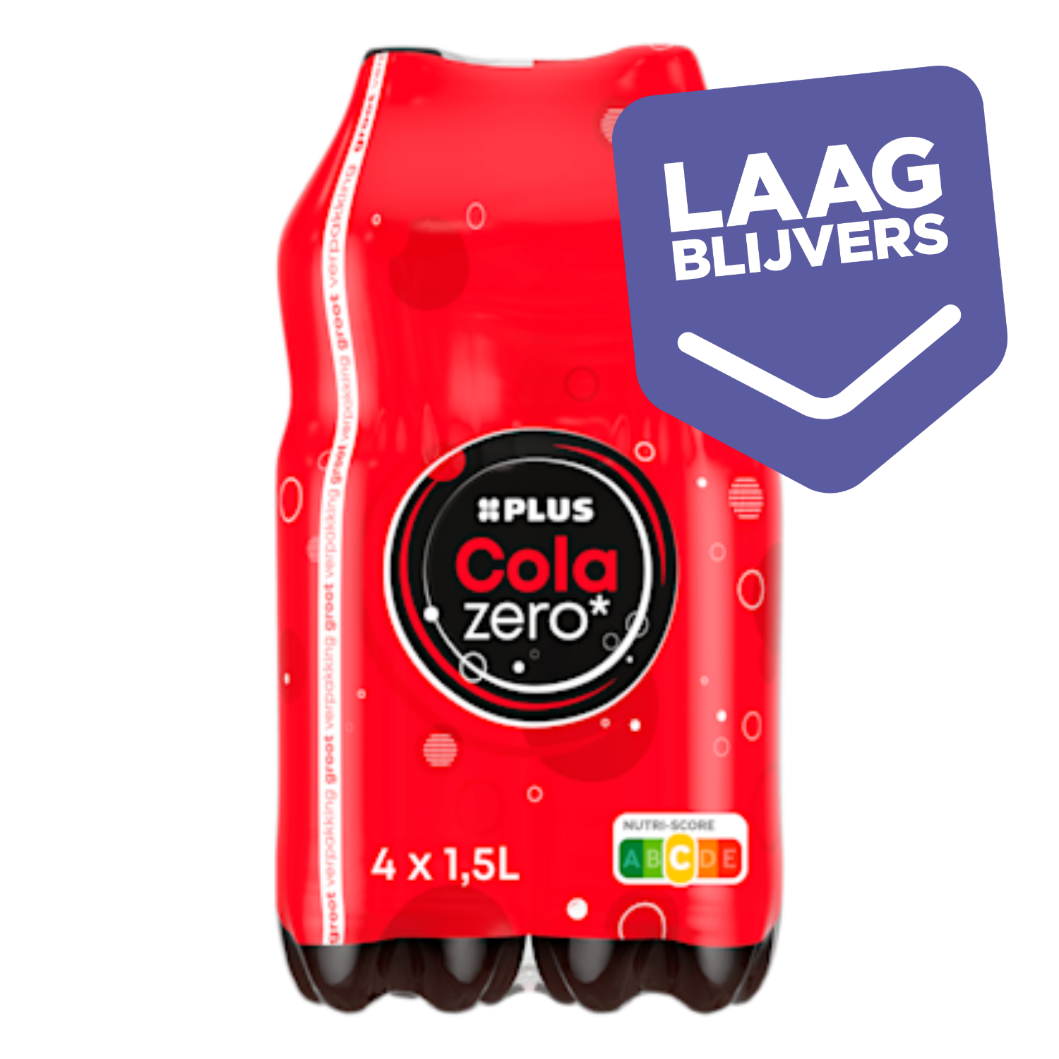 PLUS Cola zero 4-pack