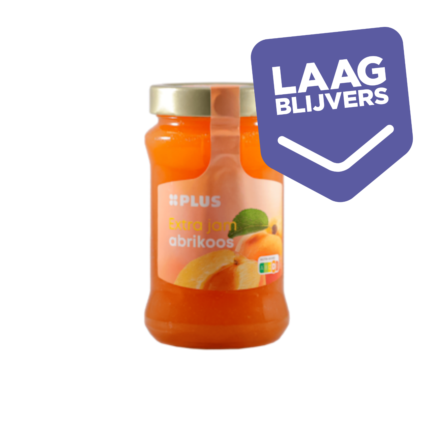 PLUS extra jam abrikoos