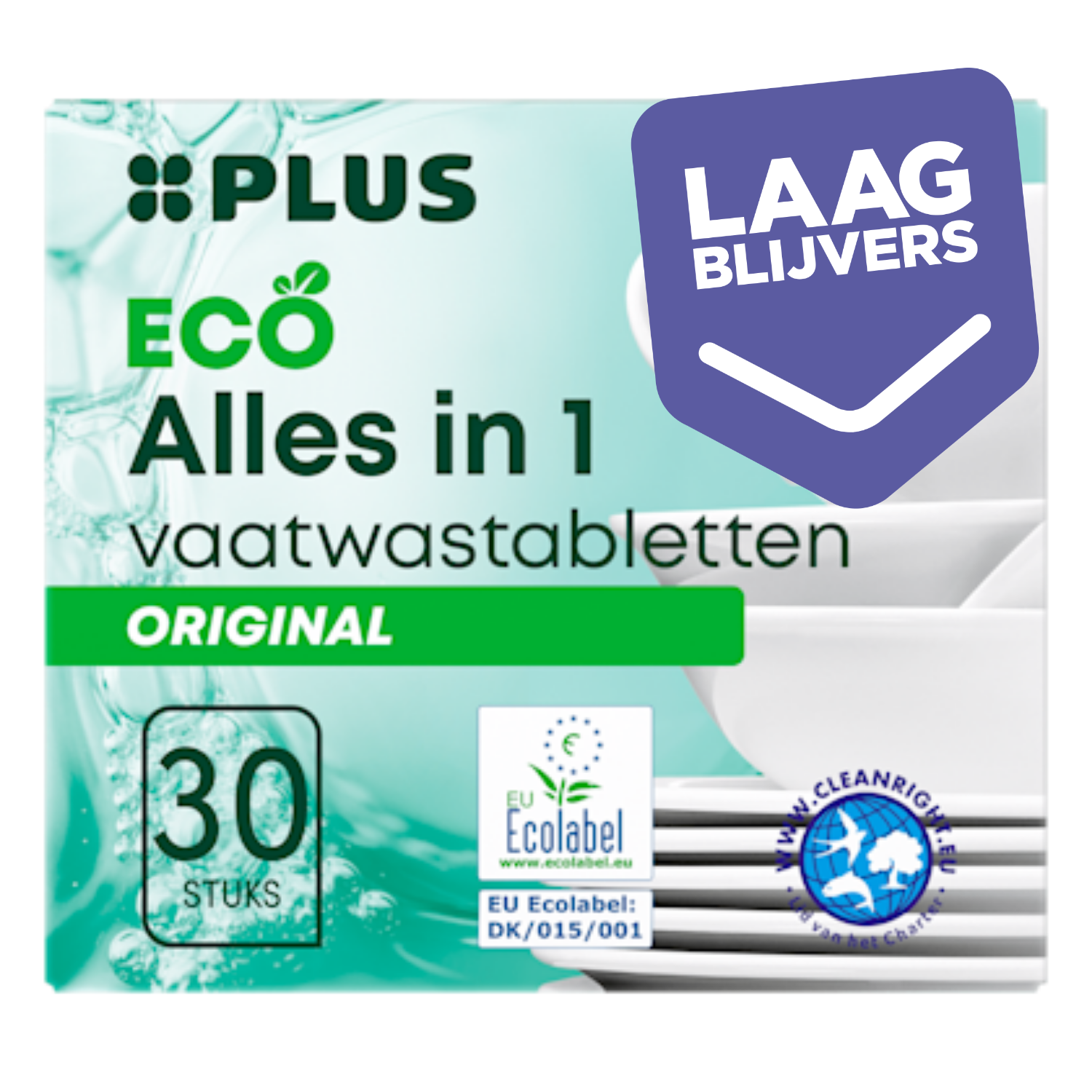 Plus Vaatwastabletten ecologisch