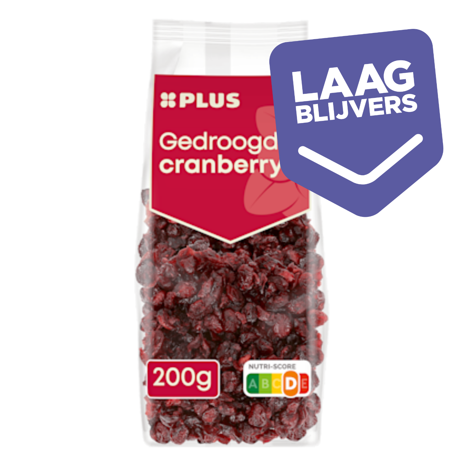 PLUS Gedroogde cranberries