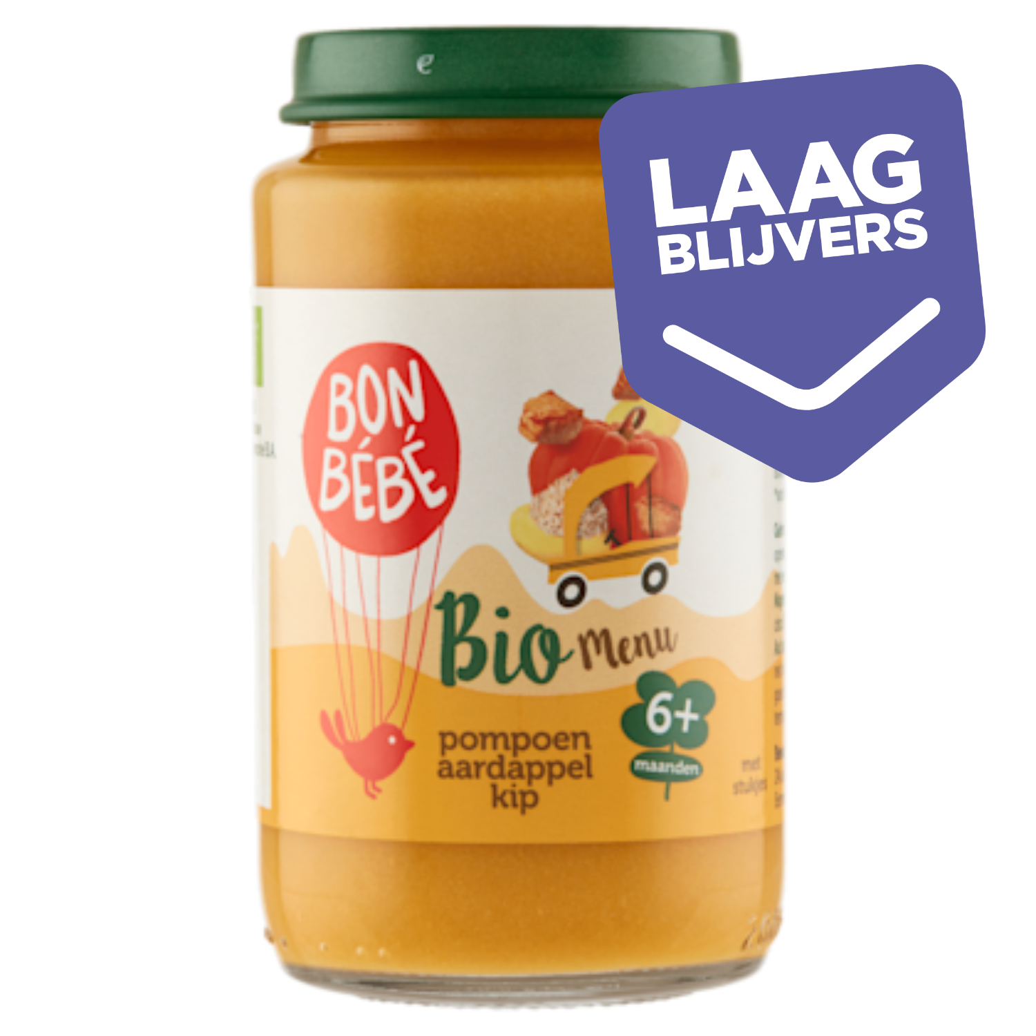 Bonbebe Bio M0612 pompoen aardappel kip