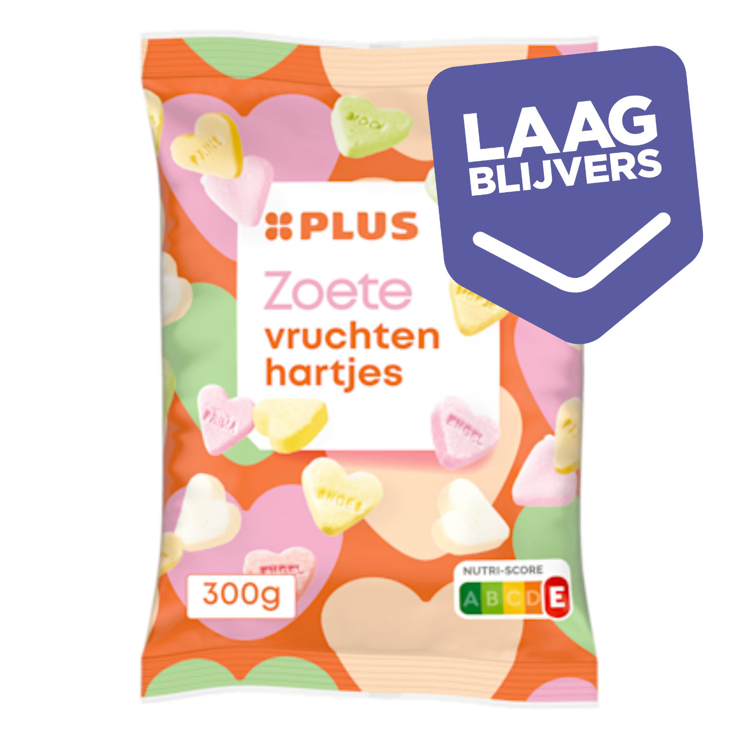 PLUS Vruchtenhartjes