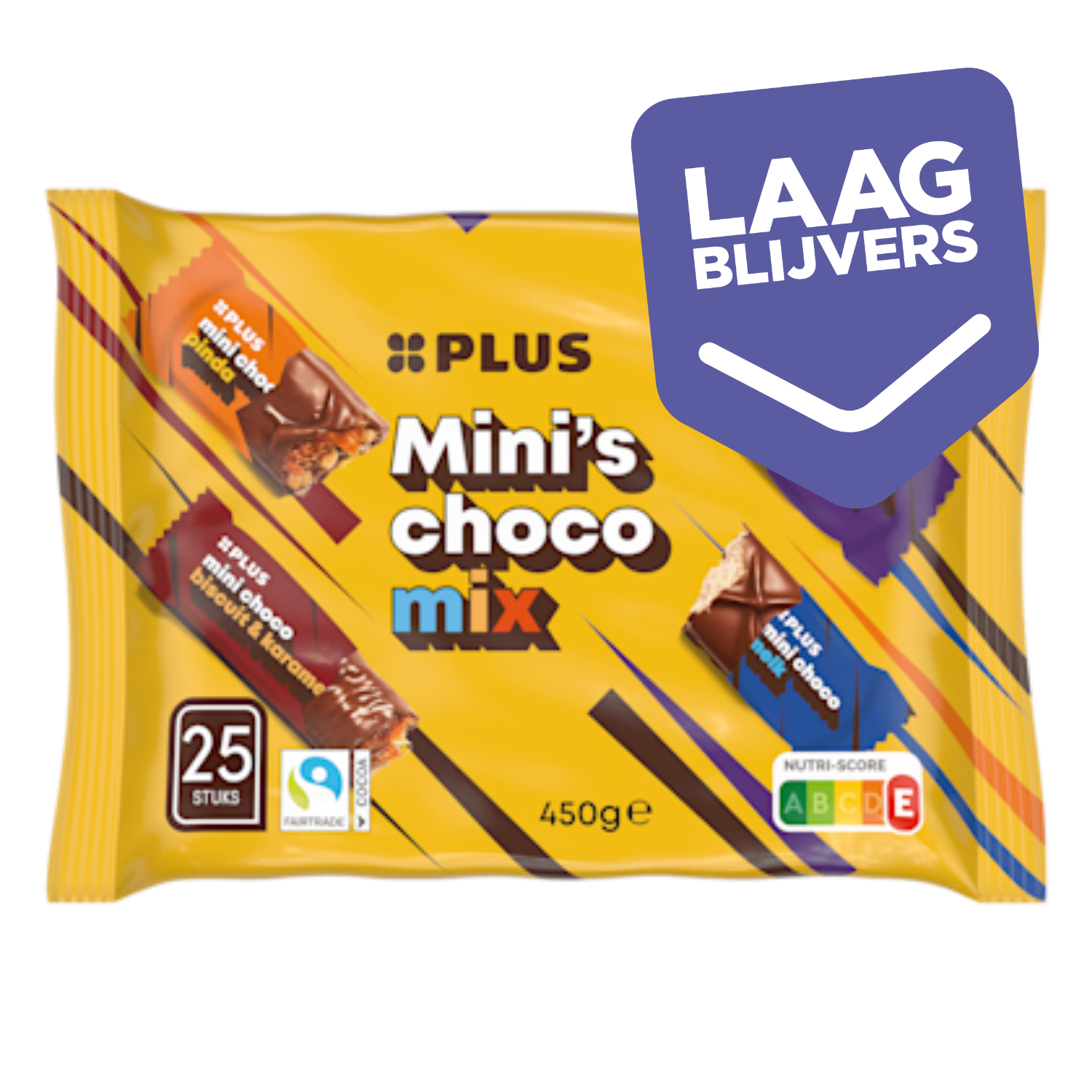 PLUS Chocolade Mini choco mix Fairtrade