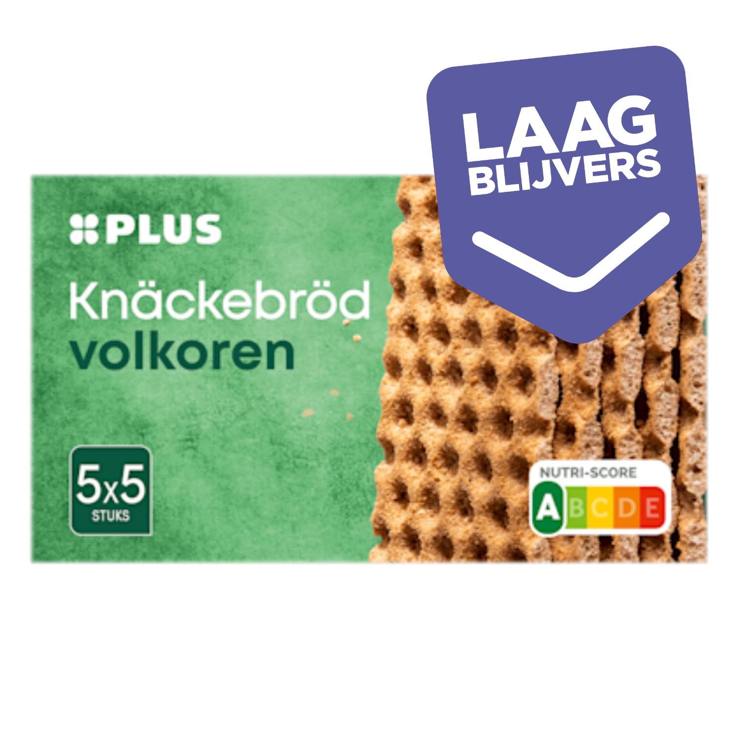 PLUS Knackebrod Volkoren