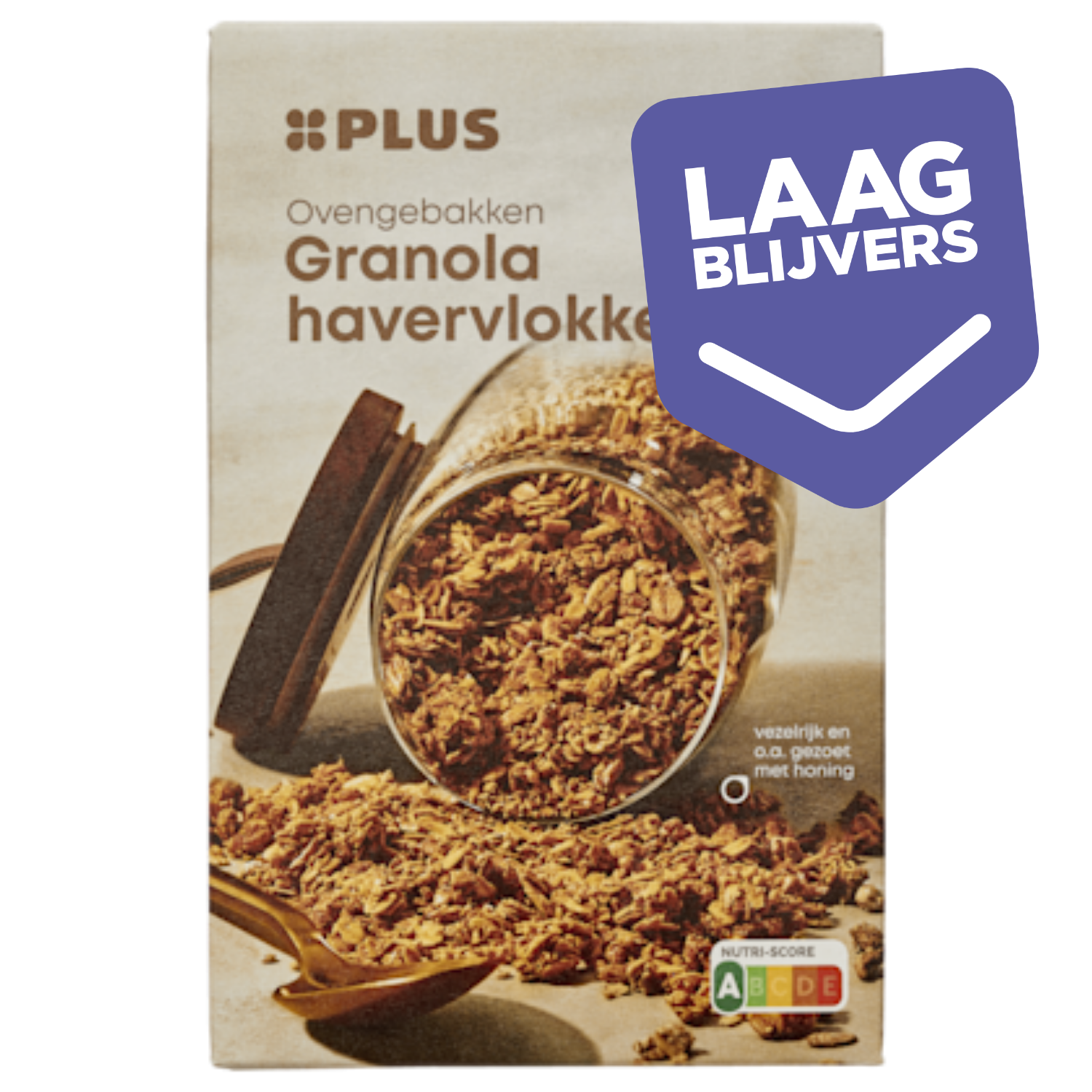 PLUS Granola naturel havervlokken