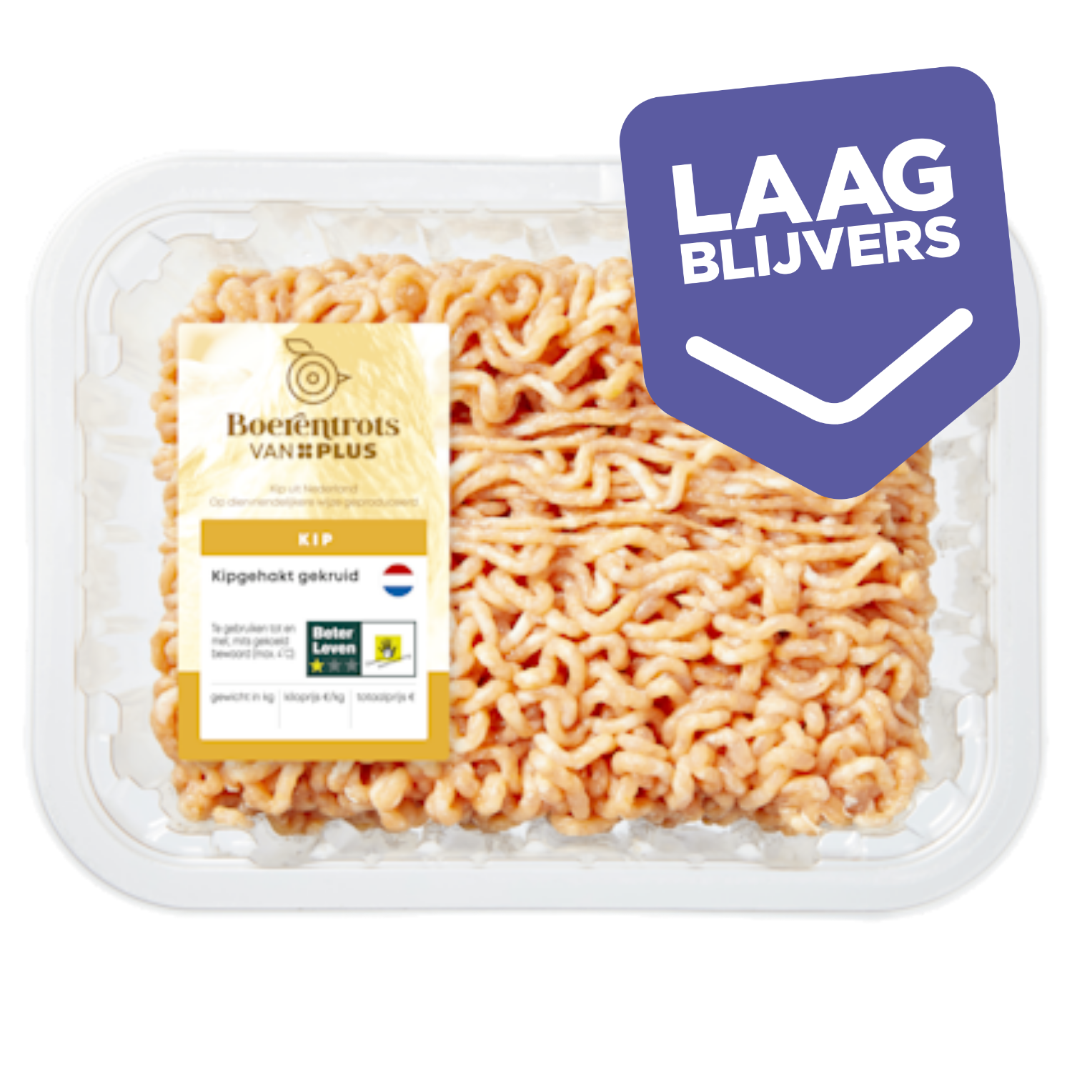 PLUS Boerentrots Kipgehakt gekruid