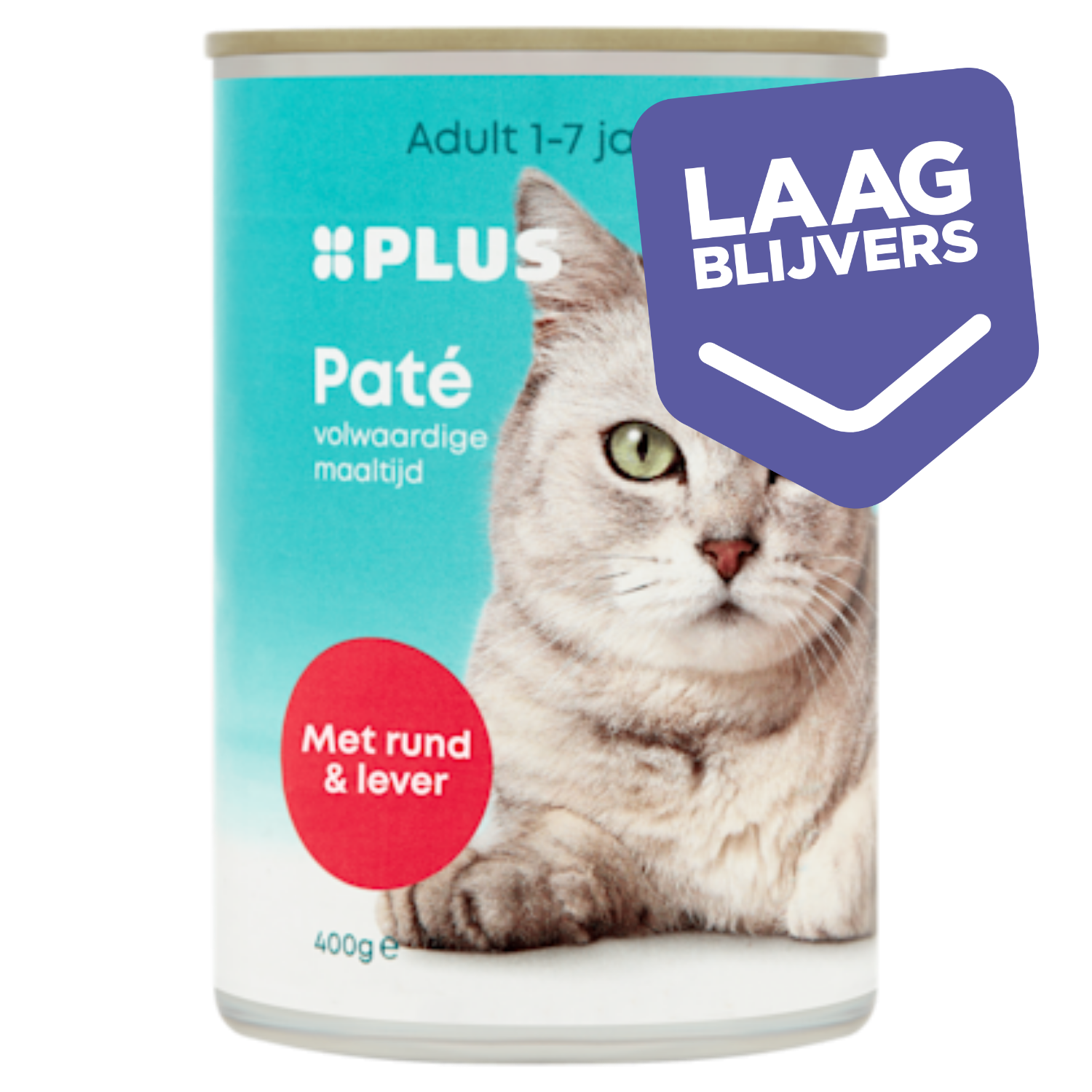 PLUS Katten paté Rund & lever