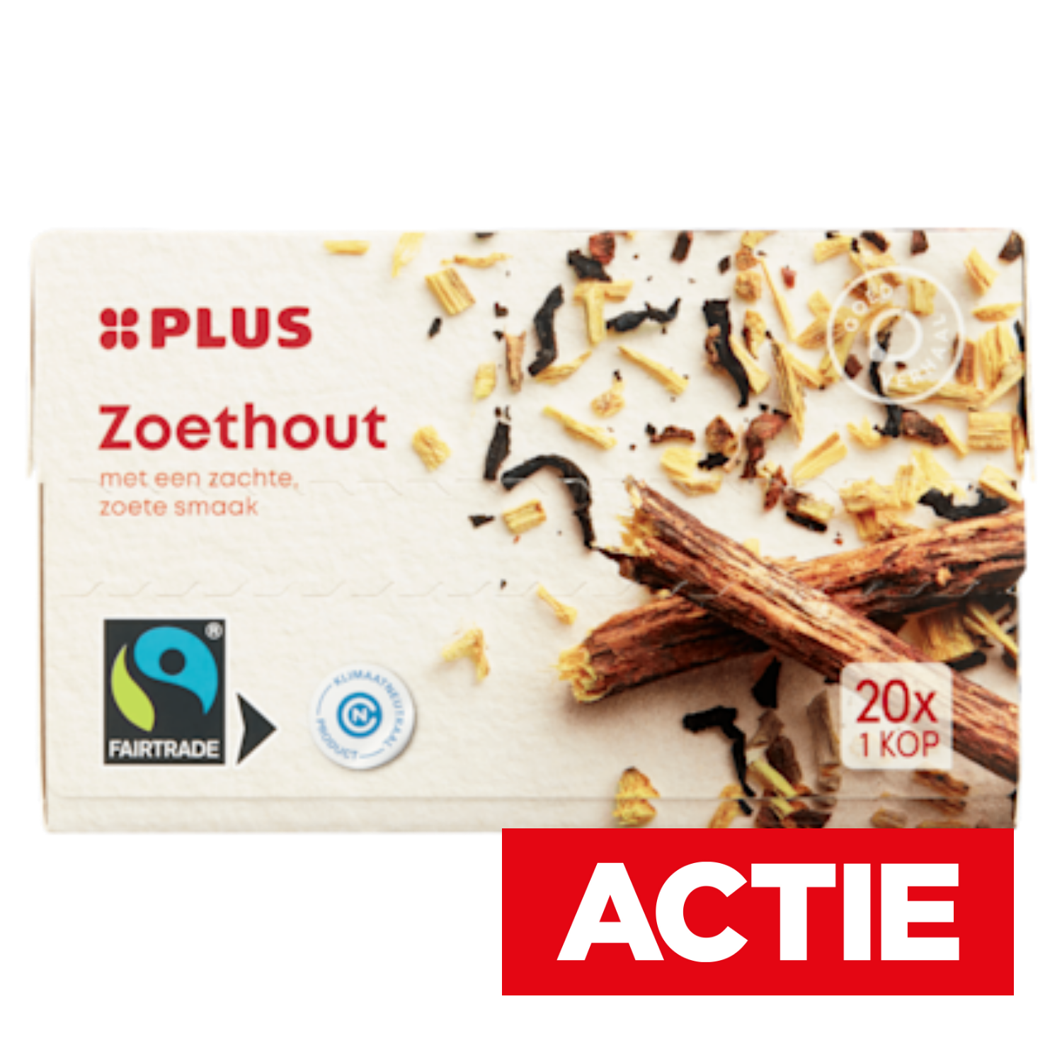 PLUS Zoethout Thee Fairtrade